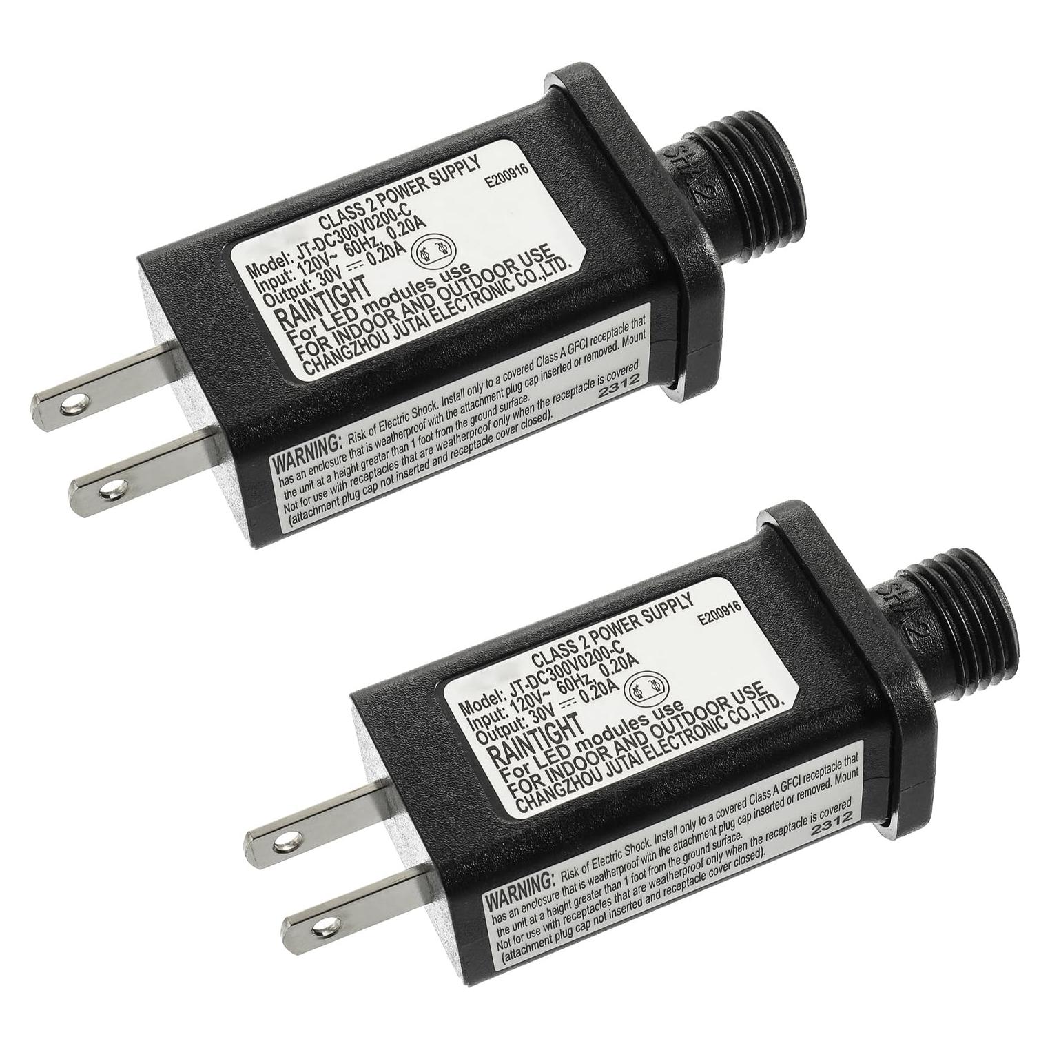 Transformador LED 30V 6W SIGANDG Impermeable IP44 2 Piezas