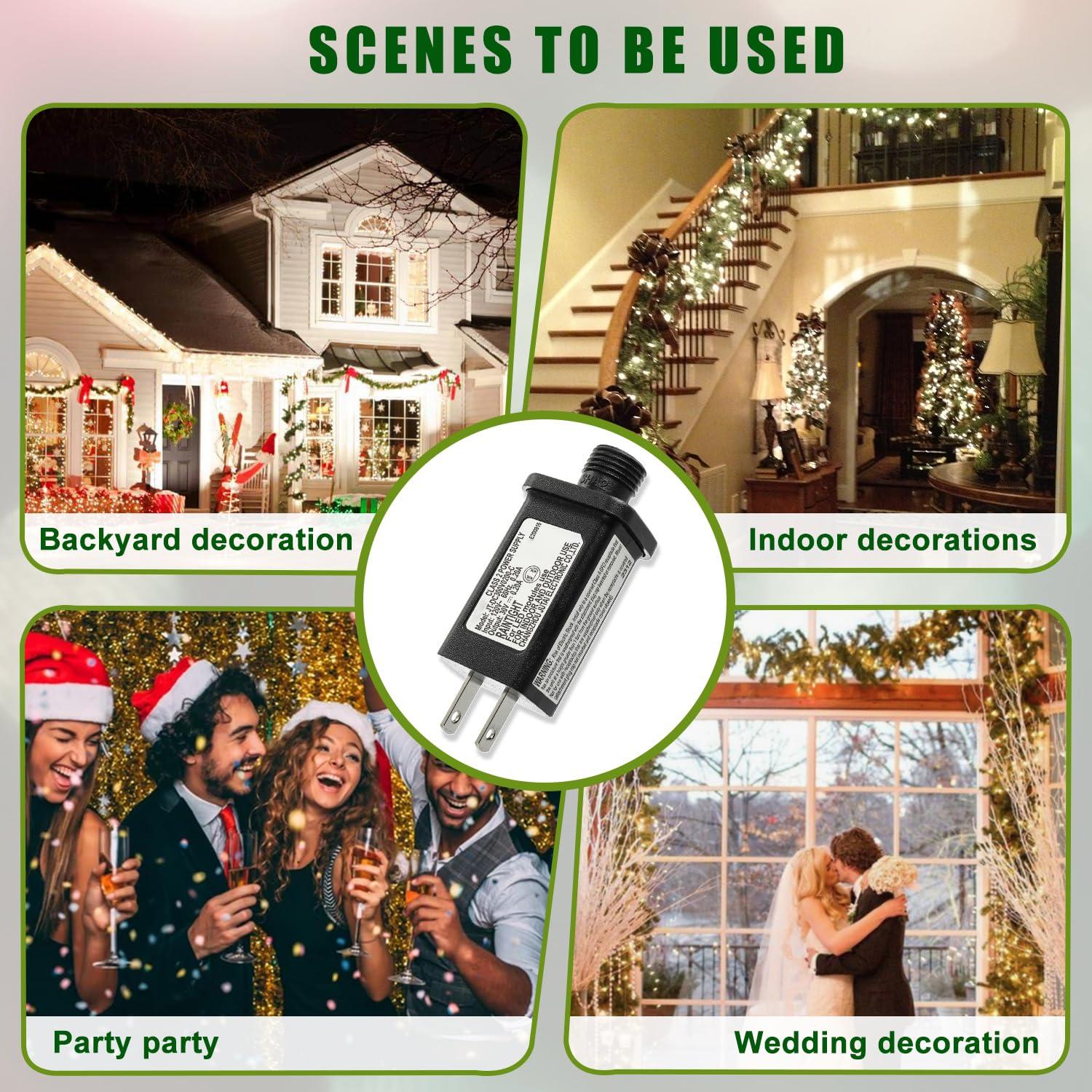 Transformador LED 30V 6W SIGANDG Impermeable IP44 2 Piezas