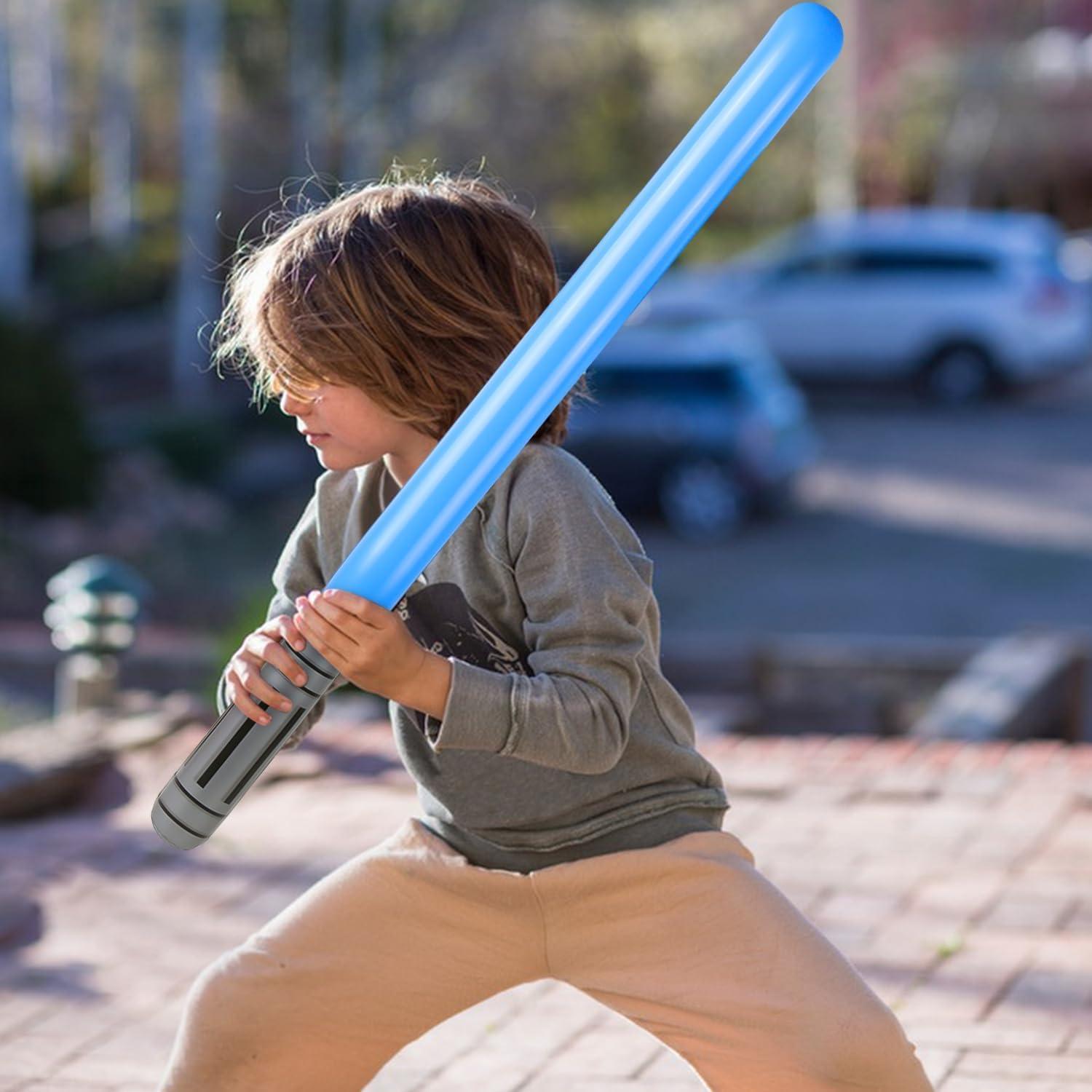 Sables de Luz Inflables EVERMARKET 79 cm - 4 Piezas Colores