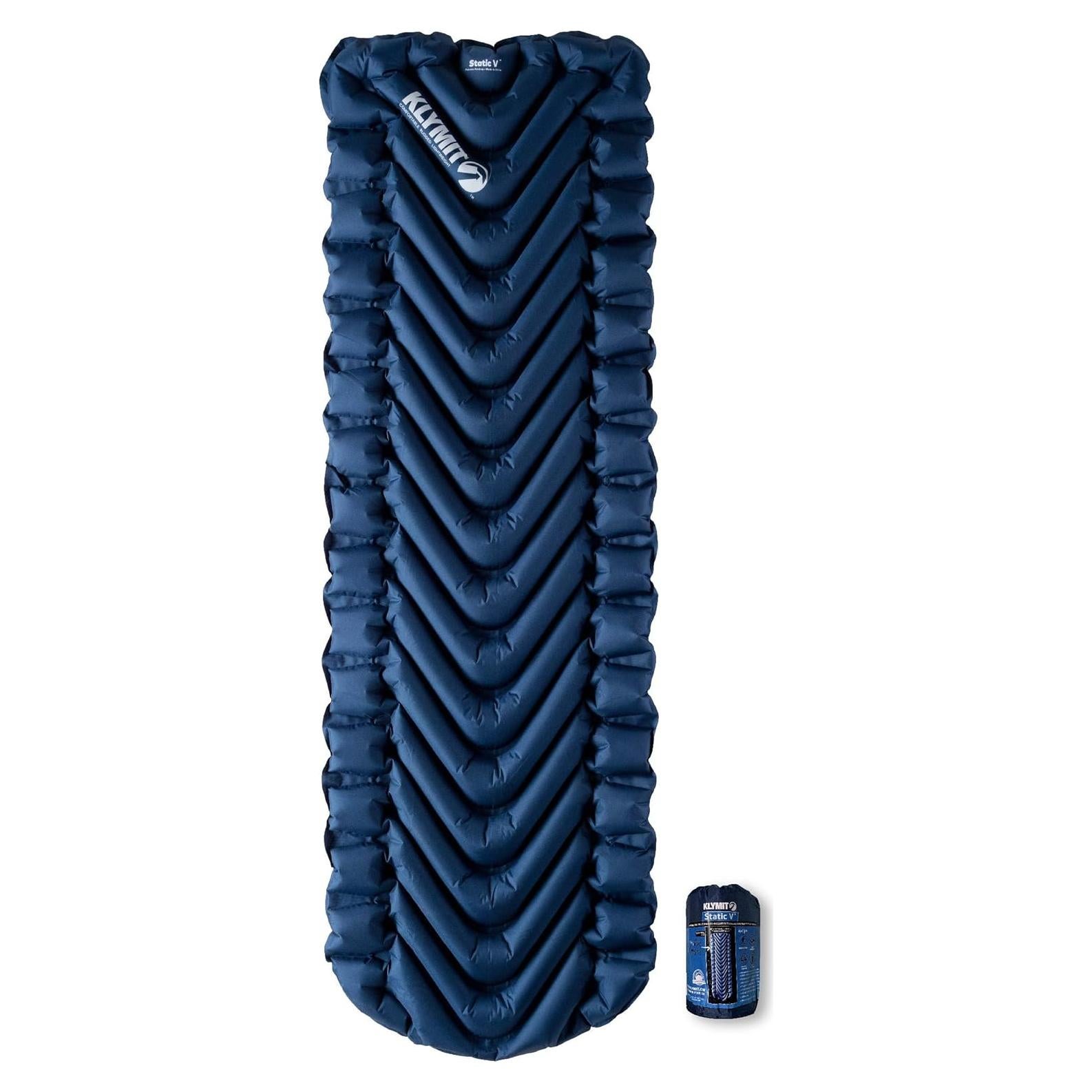 Colchón Inflable Klymit Static V 182x58x6.35cm Ligero