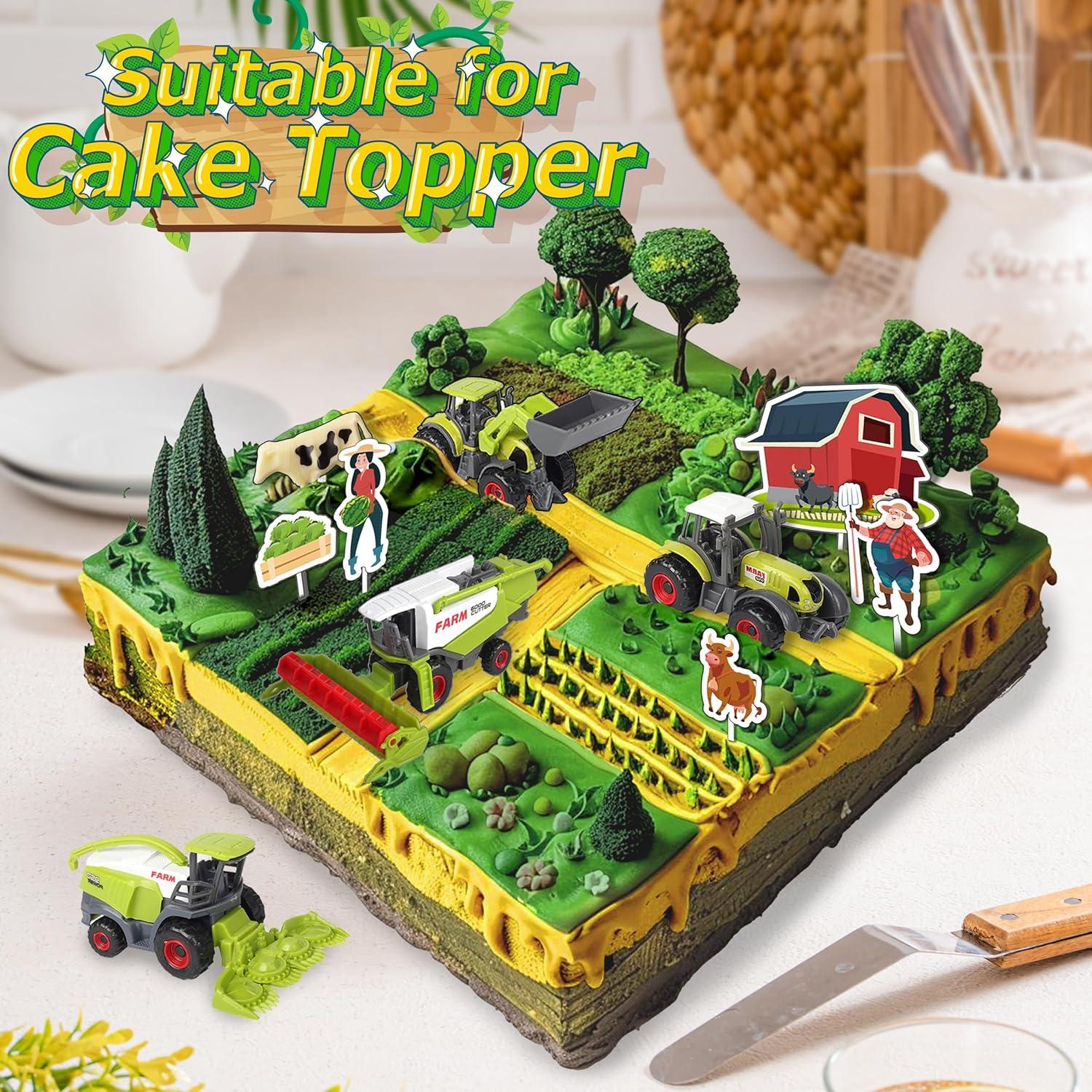 Juguetes de Granja Oriate Tractor y Animales Educativos