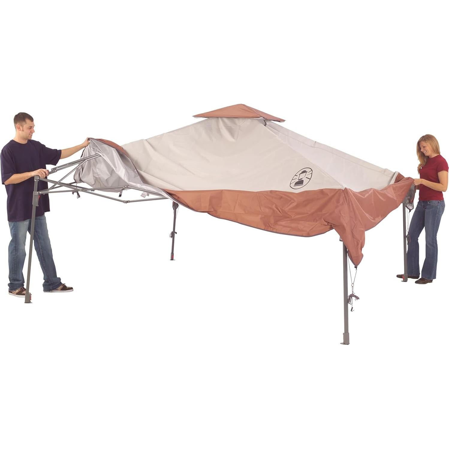 Toldo Instantáneo Coleman 3.96x3.96m con Protección UPF 50+
