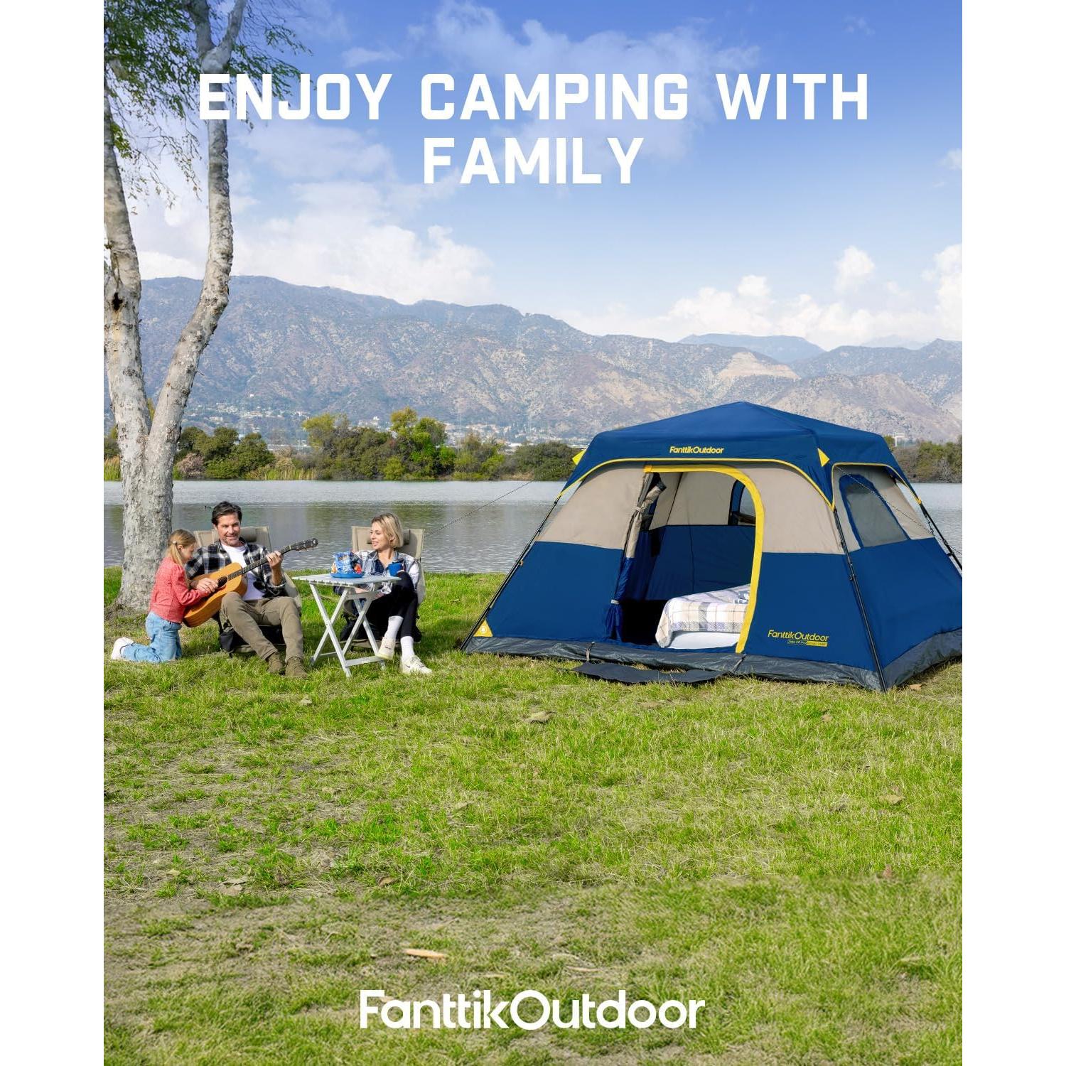 Carpa de Camping FanttikOutdoor Zeta C4 Pro 4 Personas Instantánea