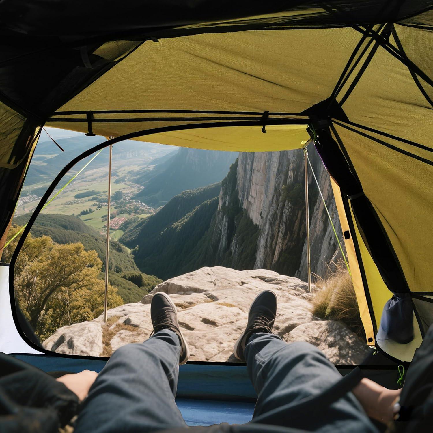 Carpa de Camping Tres Osos L01-2P para 2 Personas Impermeable