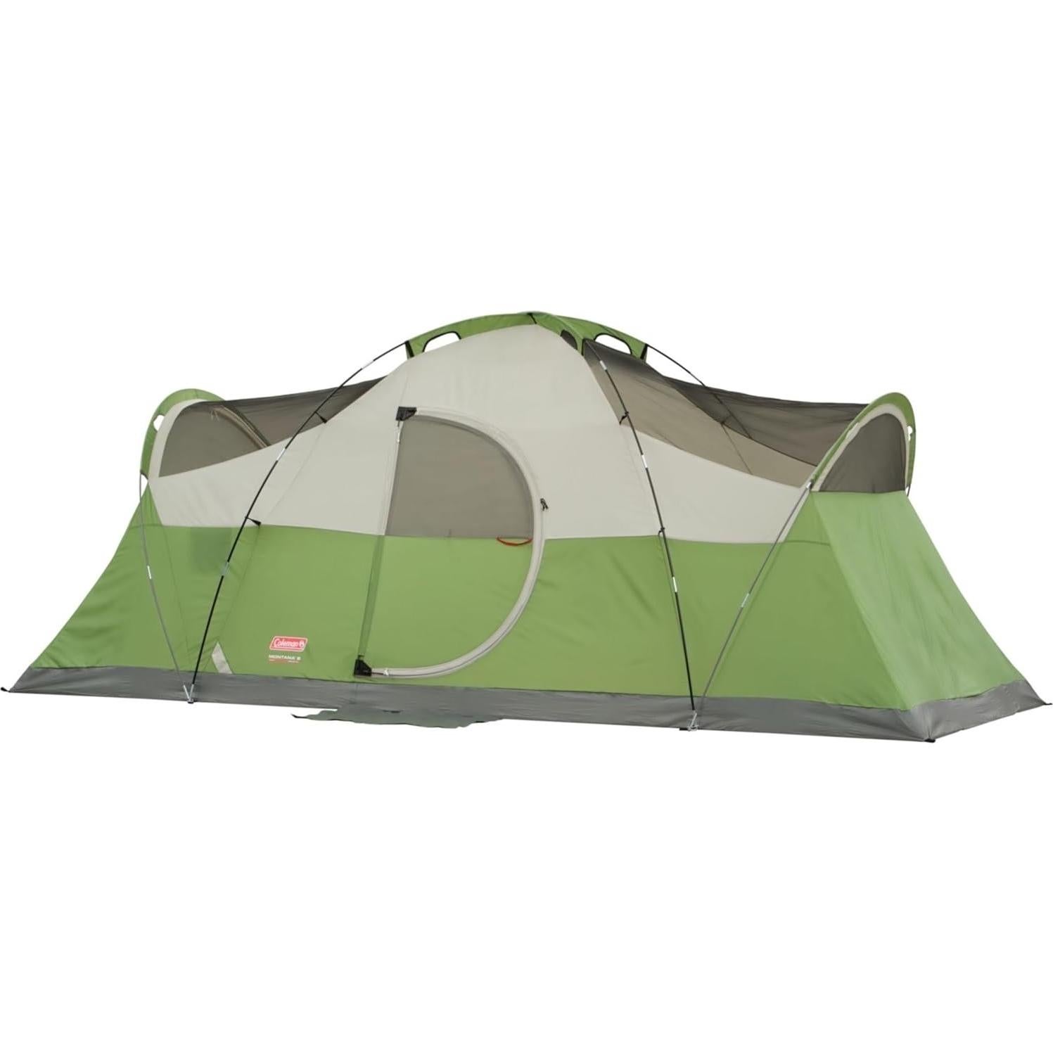 Carpa Familiar Coleman Montana 8P Impermeable 4.88m para Camping