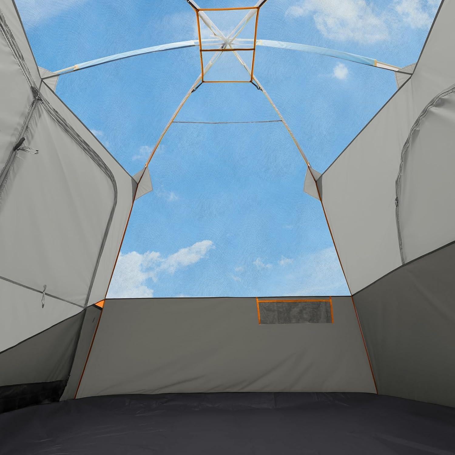 Tienda de Camping CAMEL CROWN 6 Personas Impermeable Oxford