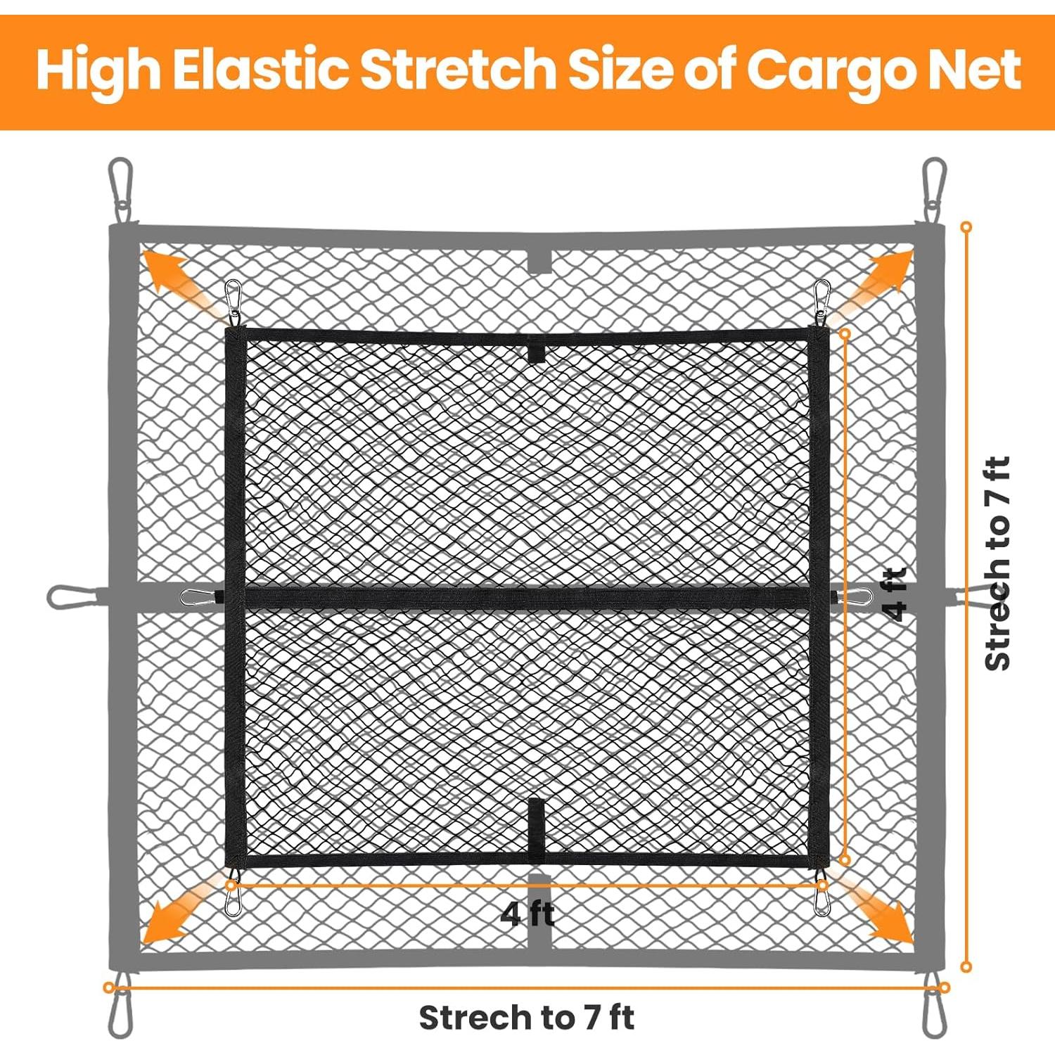 Red de Carga Elástica Kaishengyuan 4x4 Estirable 7x7