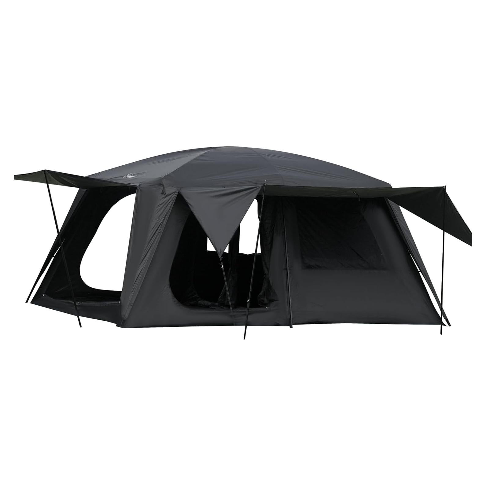 Carpa de Camping Vidalido para 4-6 Personas Doble Capa Impermeable