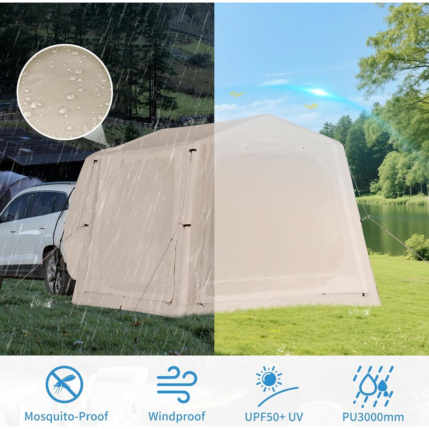 Tienda SUV ABORON Inflable para 4-6 Personas, 6.7 m²