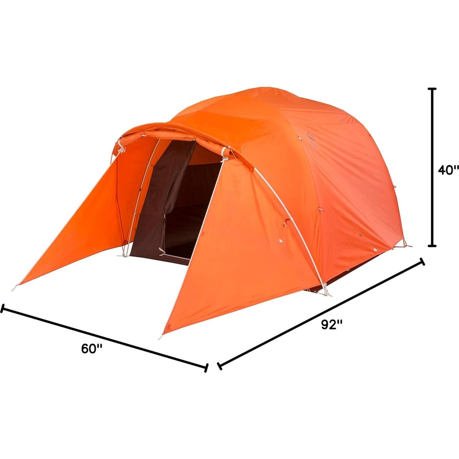 Carpa Familiar Big Agnes Casa de Litera 4 Personas Impermeable