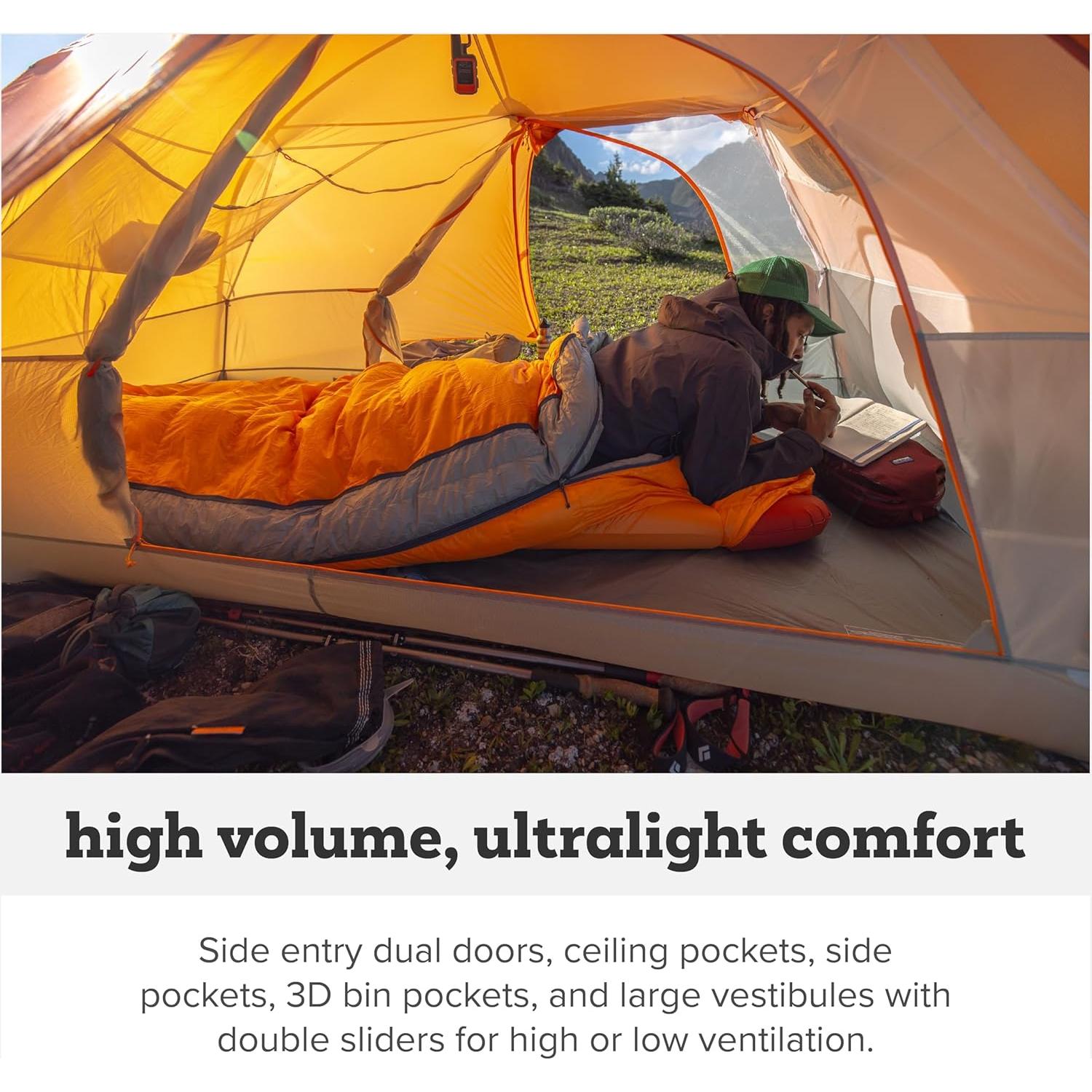 Tienda de Camping Big Agnes Copper Spur UL 2 Personas XL Impermeable