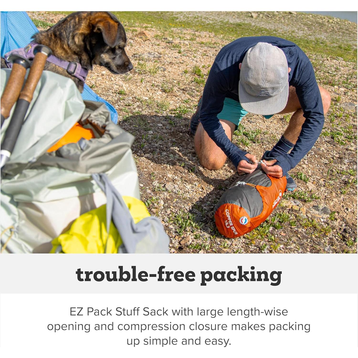 Tienda de Camping Big Agnes Copper Spur UL 2 Personas XL Impermeable