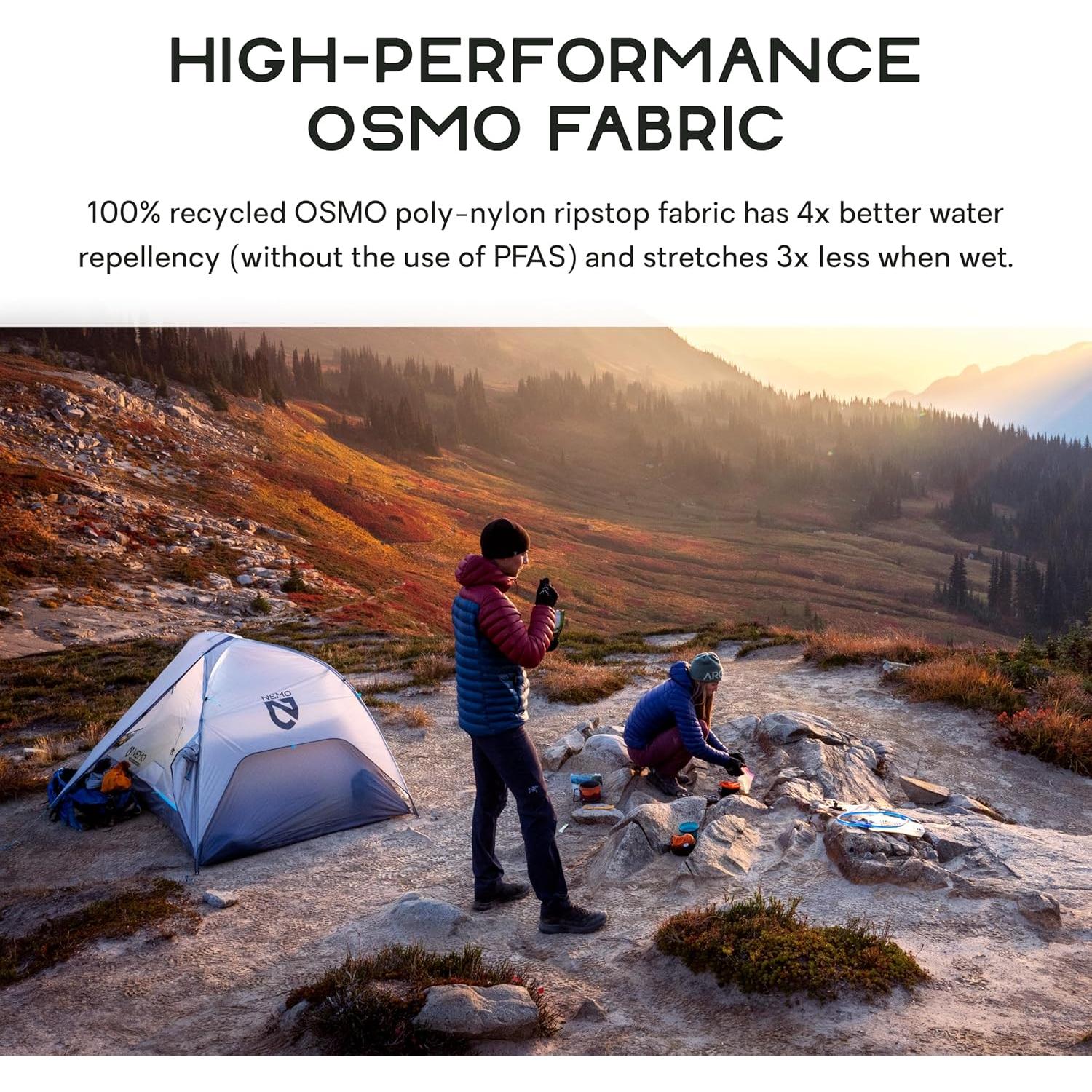 Tienda de mochilero NEMO Hornet Elite OSMO 1 Persona