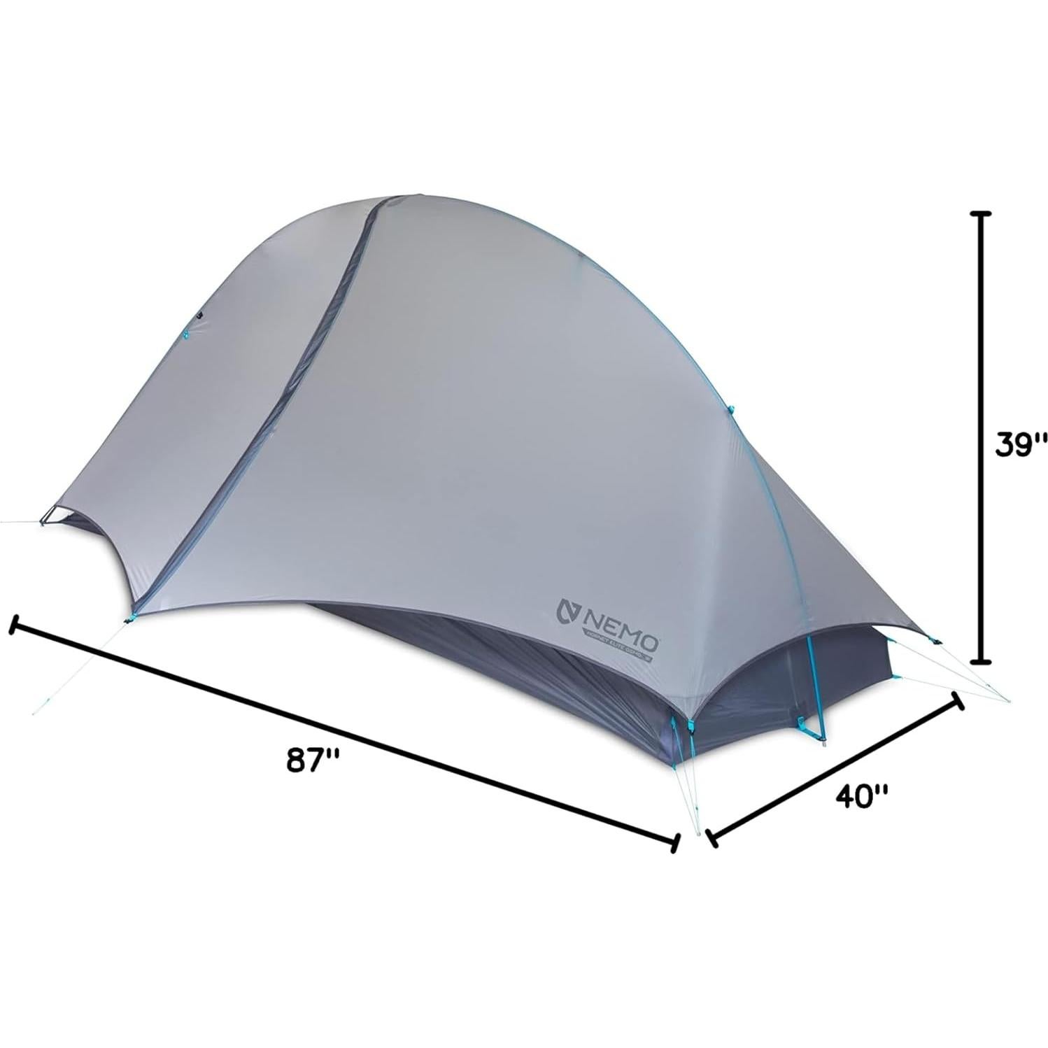 Tienda de mochilero NEMO Hornet Elite OSMO 1 Persona