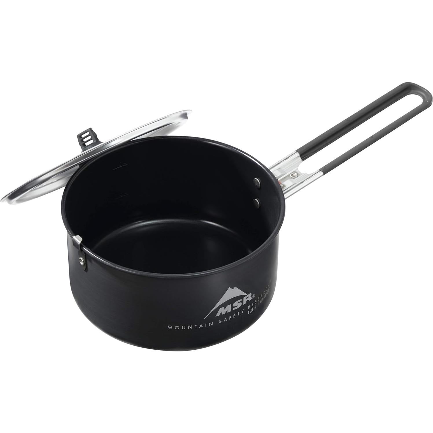Olla de Camping MSR Antiadherente 1.3L Cerámica Negra