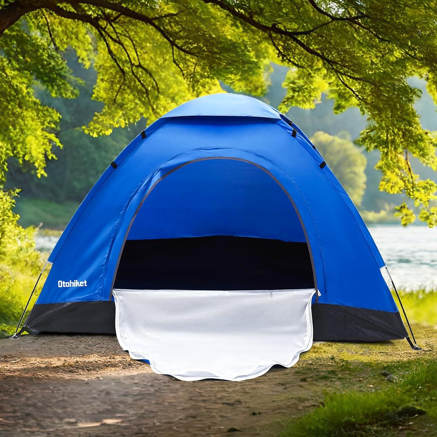 Tienda de Camping Otohiket Azul 1-2 Personas Impermeable