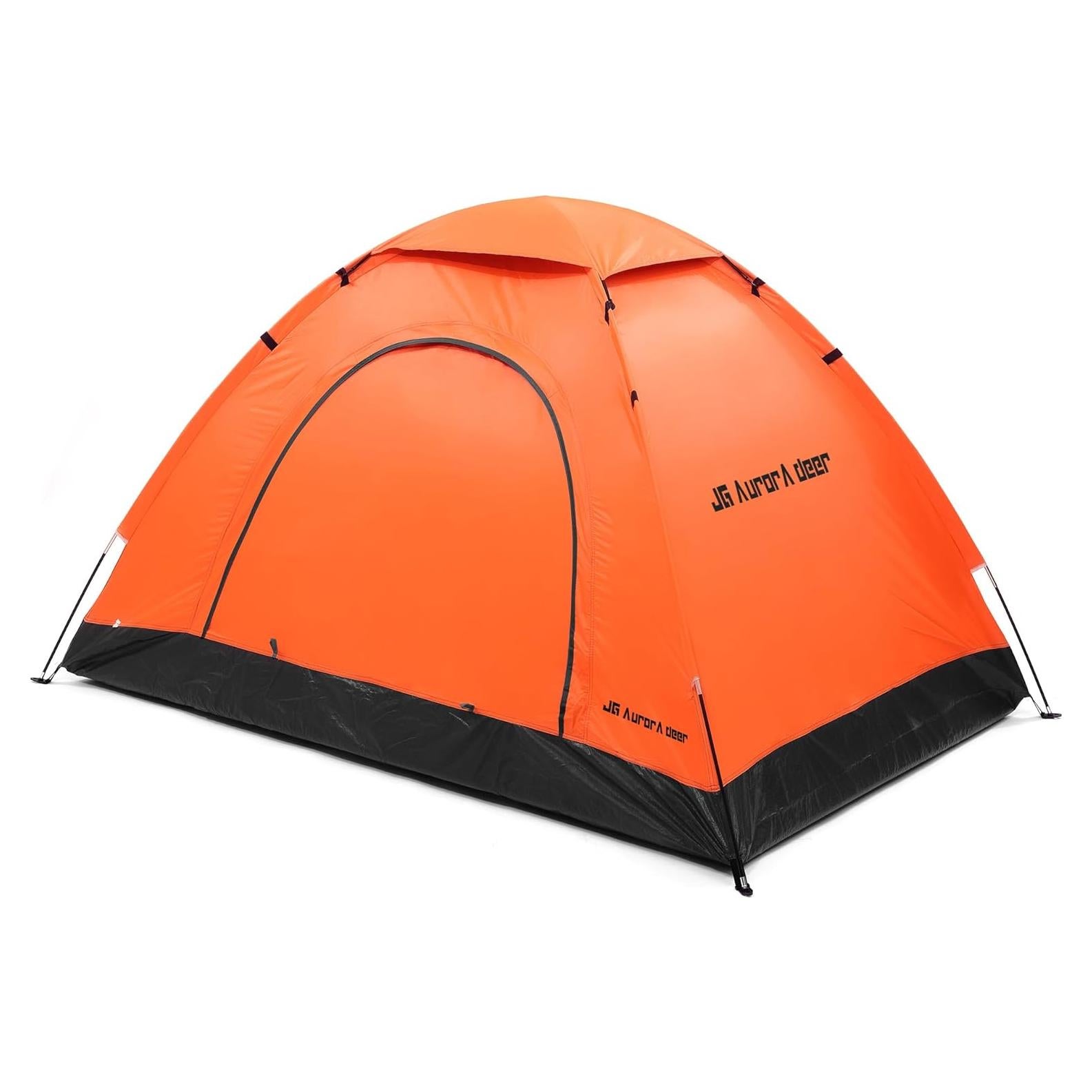 Carpa de Camping JG AURORA DEER para 2 Personas Naranja