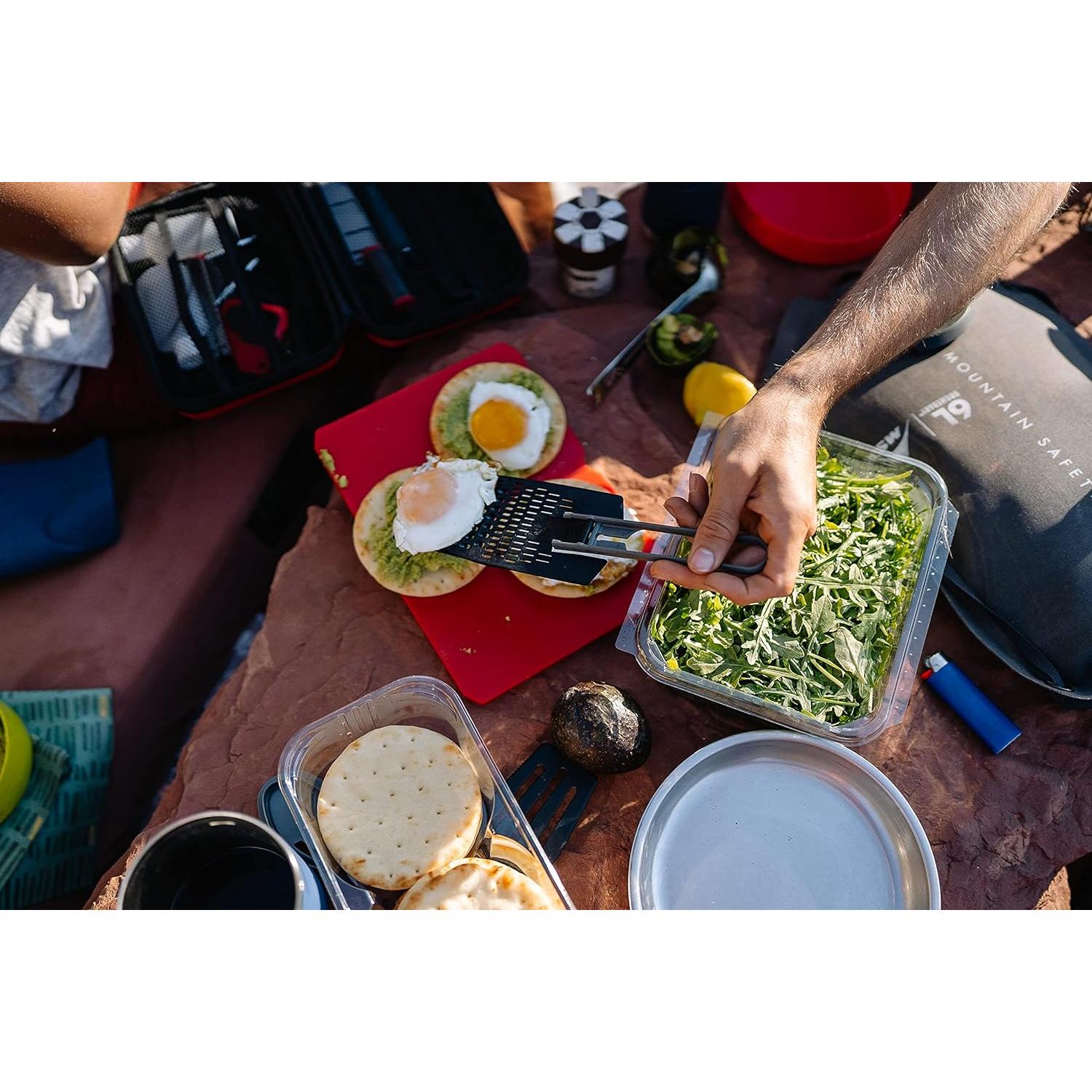 Tabla de Cortar Plegable MSR Alpine Deluxe 28x19 cm Rojo