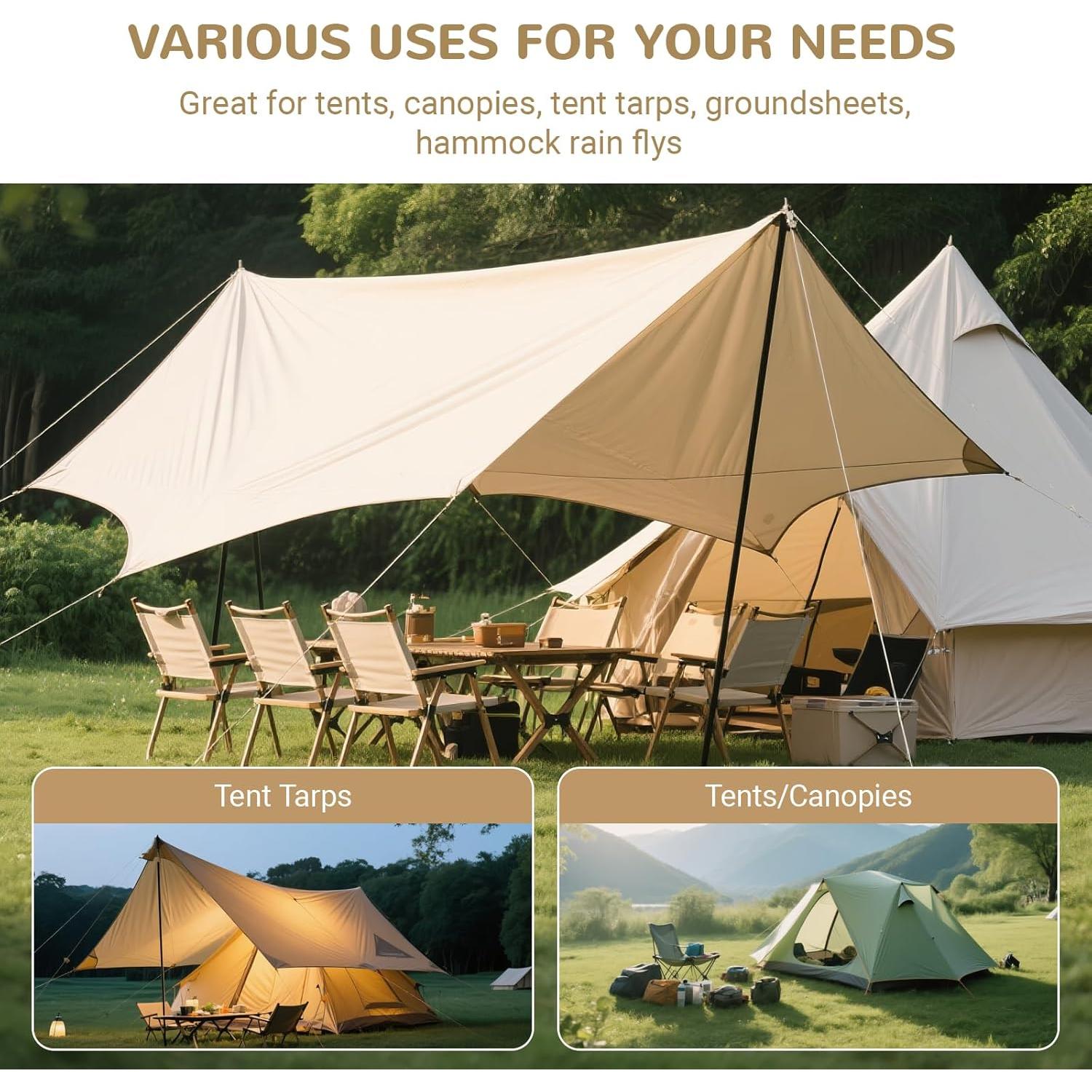 Estacas de Tienda AnyGear 7075 Aluminio 18 cm Paquete de 15