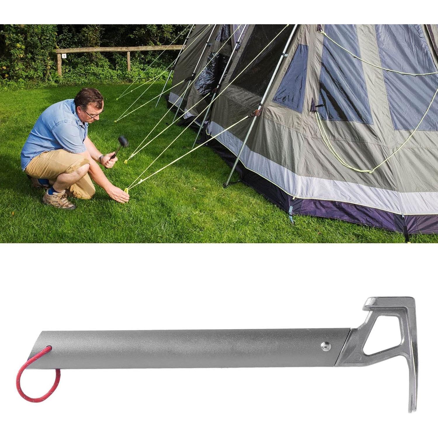 Martillo de Garra Segutage para Camping - Acero Inoxidable 280g