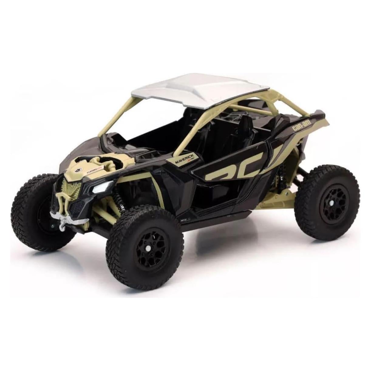 NewRay Can-Am Maverick X3 XRC Turbo 1:18 Negro/Tan