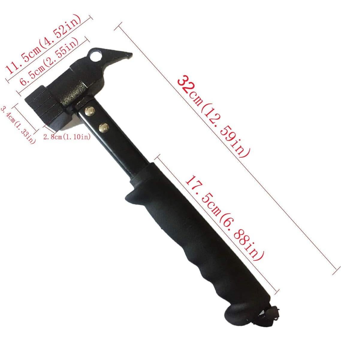 Martillo de Camping Beefoor 32 cm Acero Multifuncional