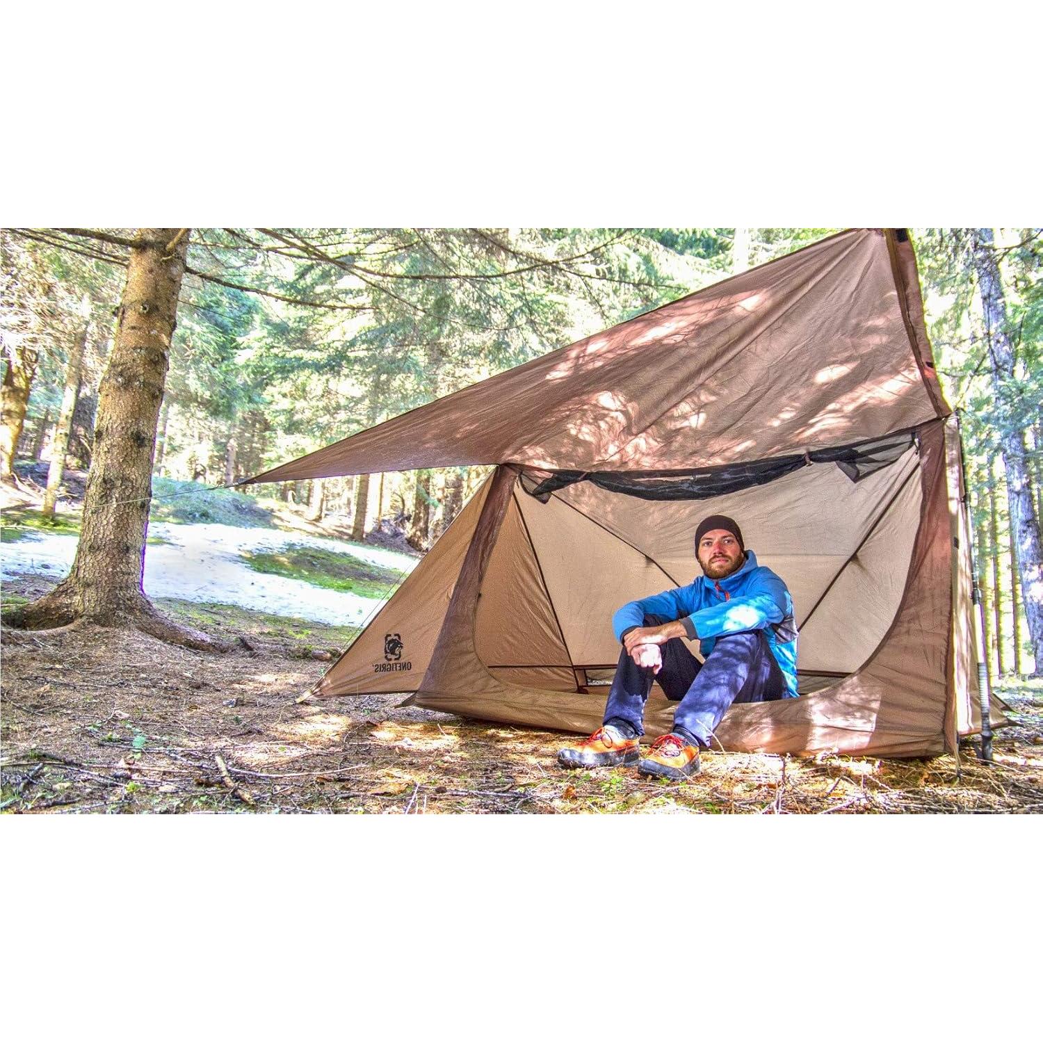 Tienda de Camping Ultraligera OneTigris Bushcraft 2.0 2 Personas