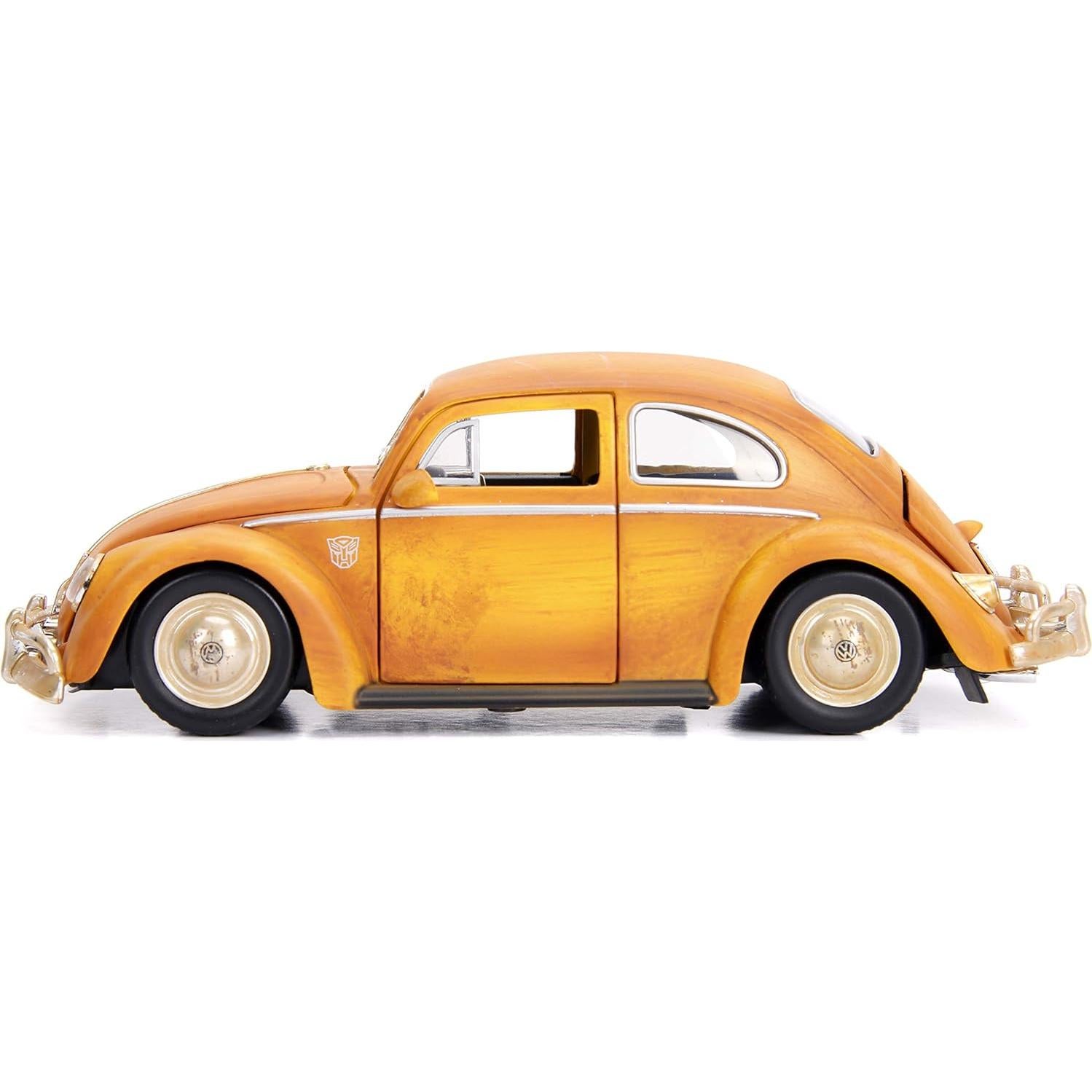 Coche de metal fundido JADA Toys Bumblebee 1:24 con figura Charlie