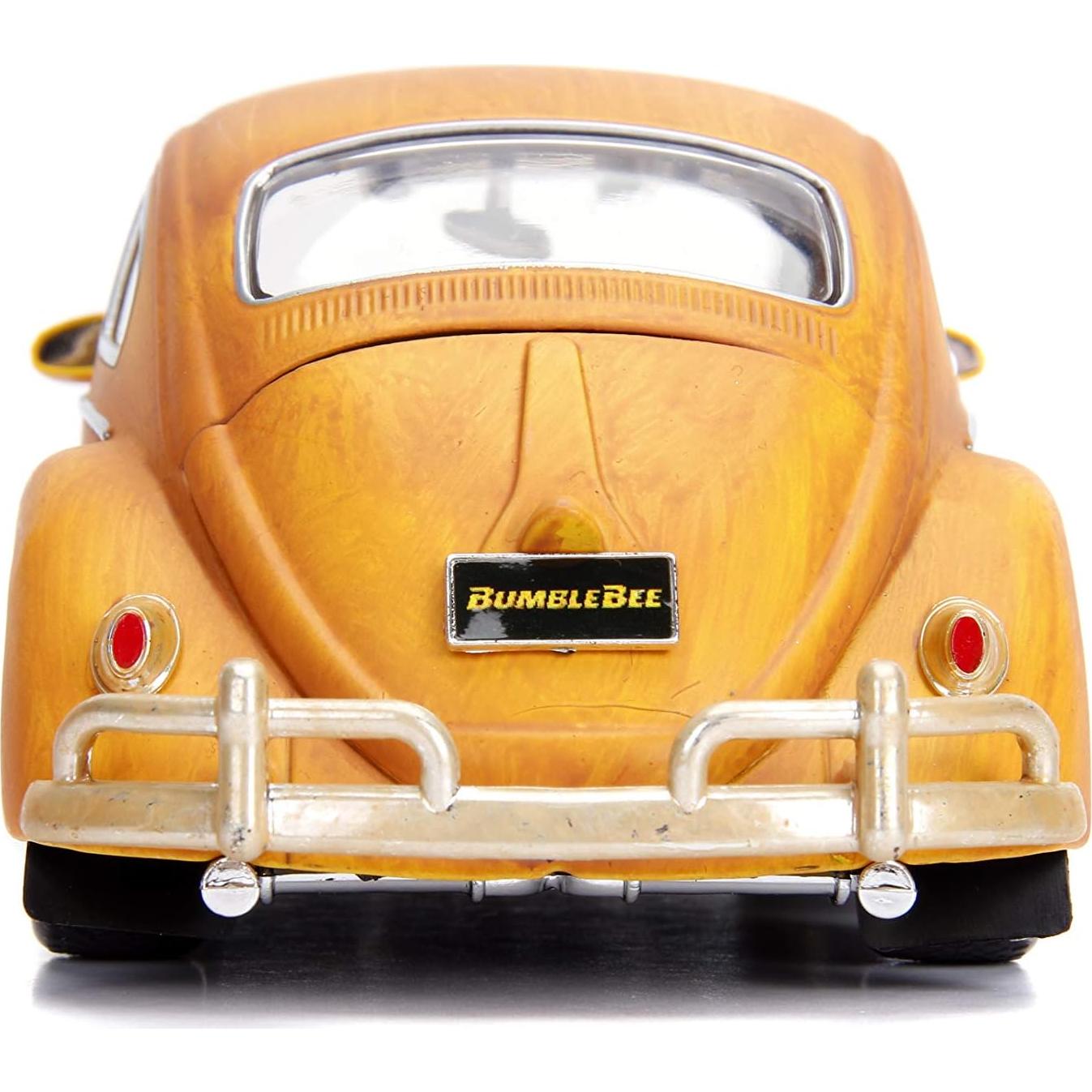 Coche de metal fundido JADA Toys Bumblebee 1:24 con figura Charlie