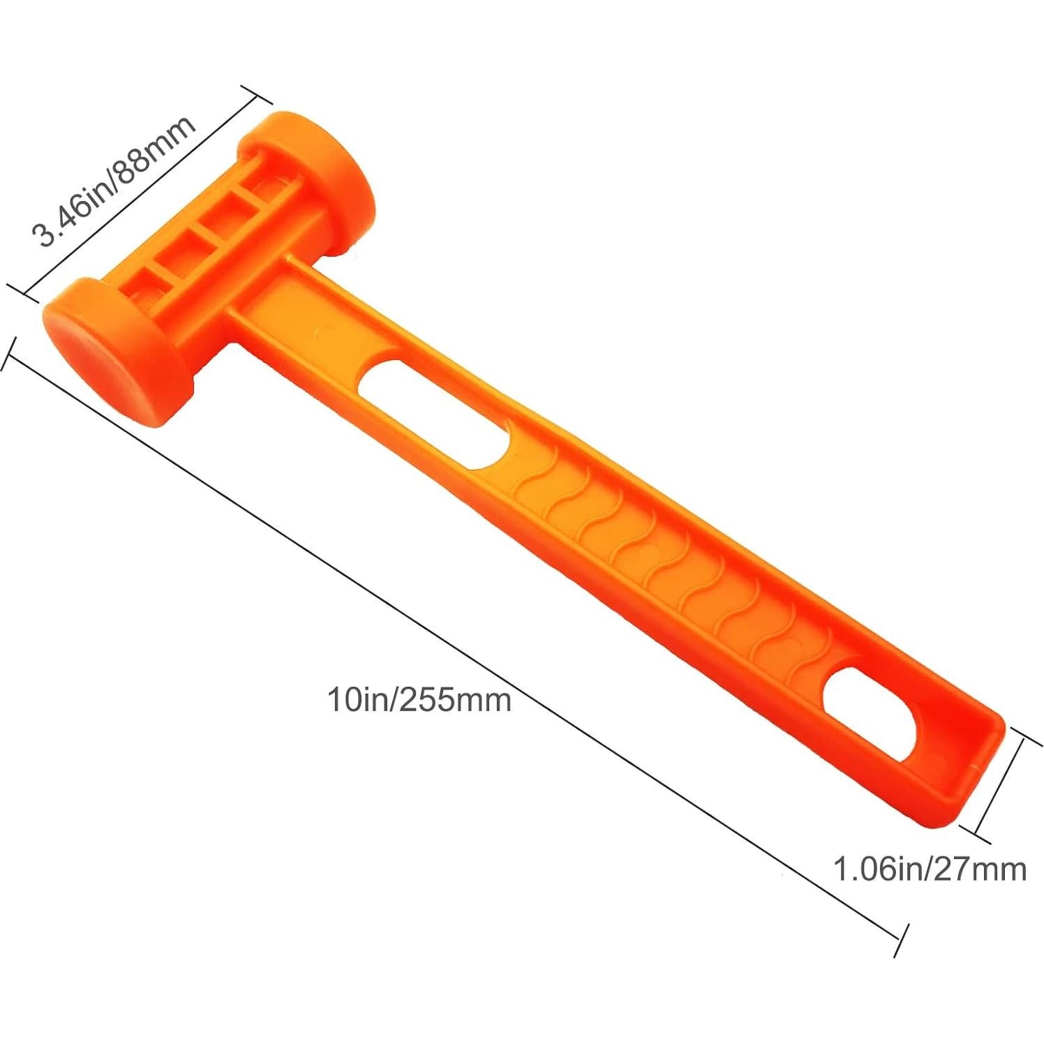 Martillo de Plástico Ligero JIUMEI para Camping 0.107 kg