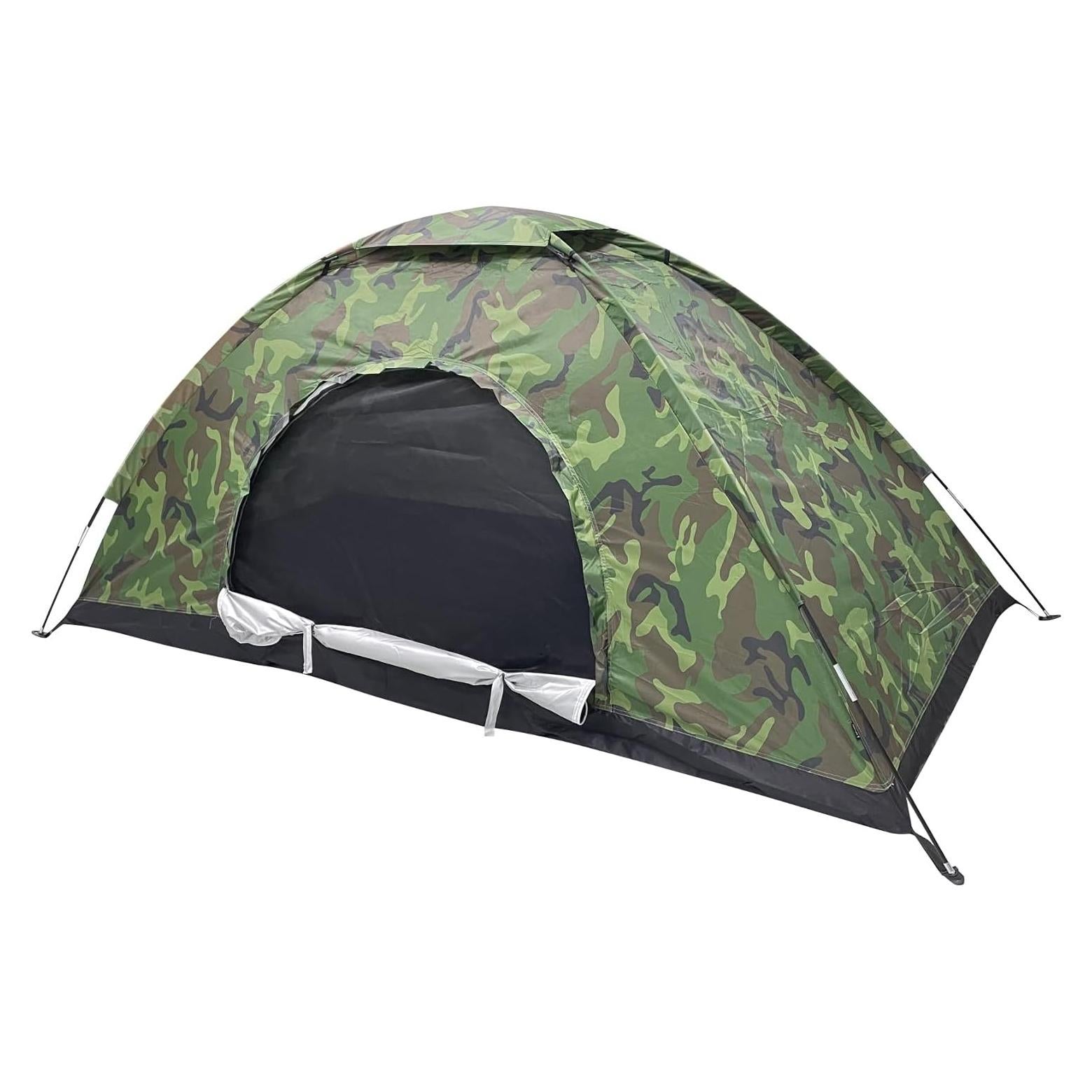 Tienda de Camping Sutekus Individual Camuflaje 1 Persona 210D