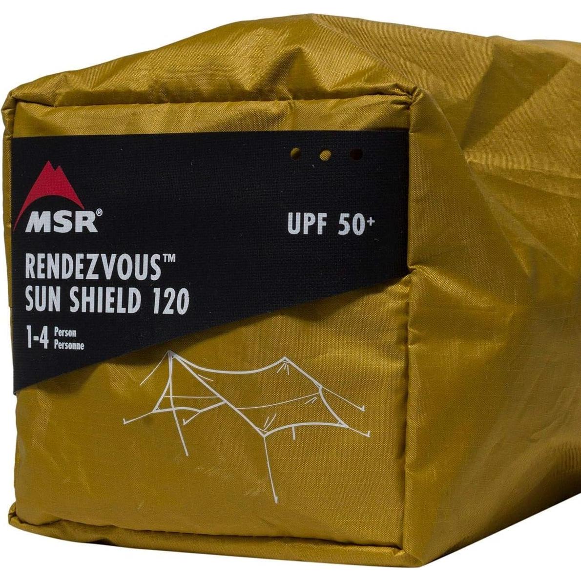 Refugio de Camping MSR Rendezvous 11.15 m² UPF 50+ Ámbar