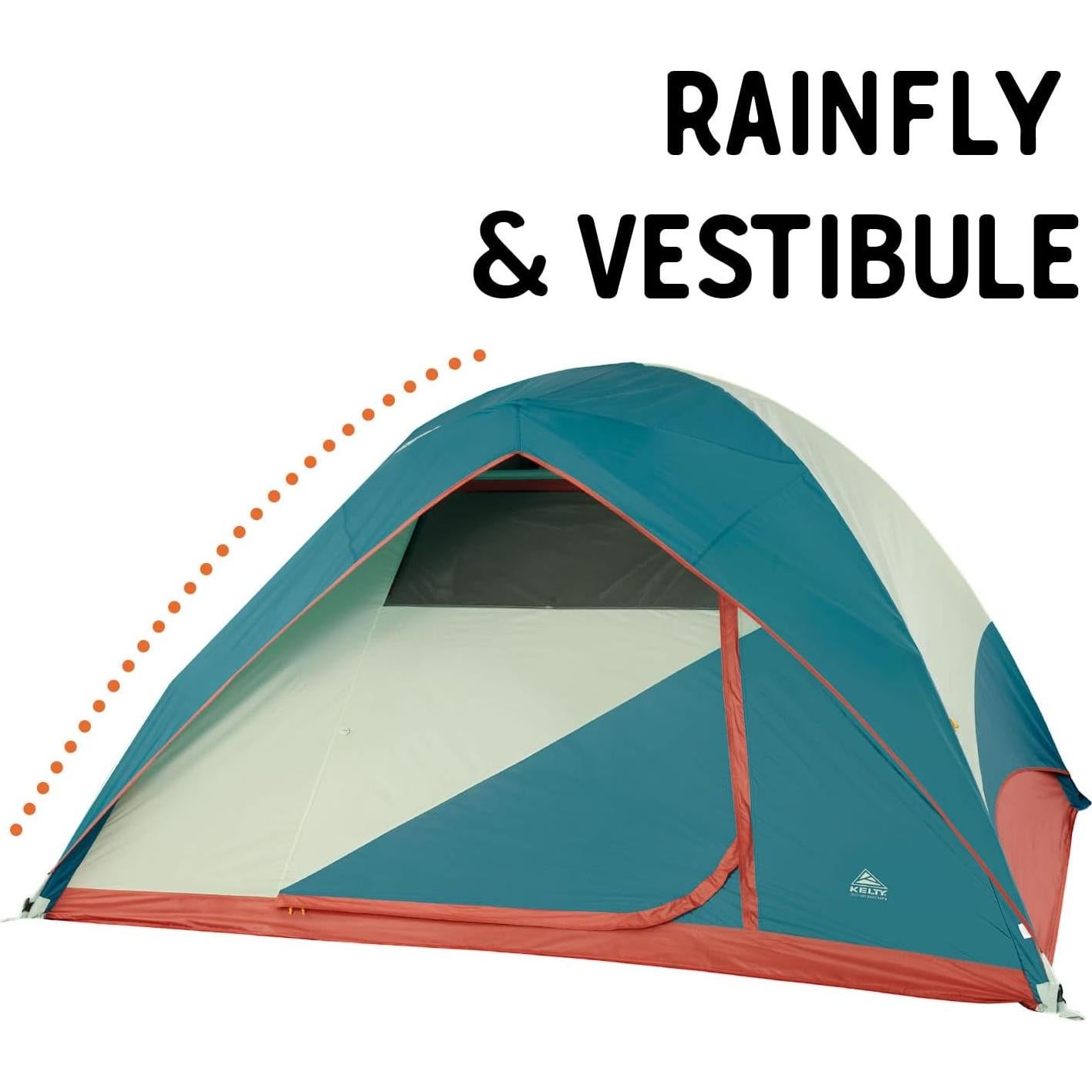 Carpa de Senderismo Kelty Discovery Basecamp 4-6 Personas