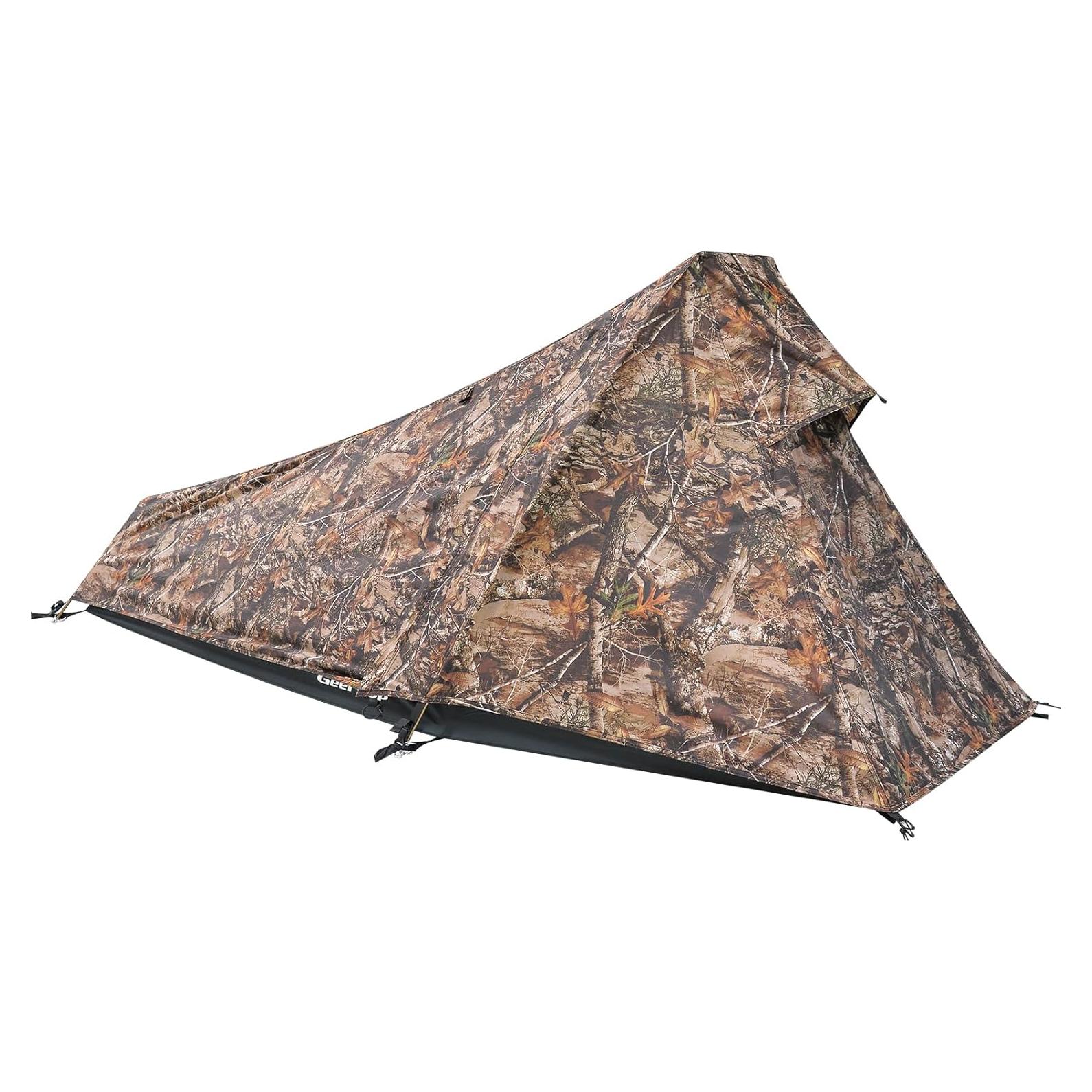 Tienda Bivy GEERTOP Ultraligera 1 Persona 3 Temporadas Impermeable