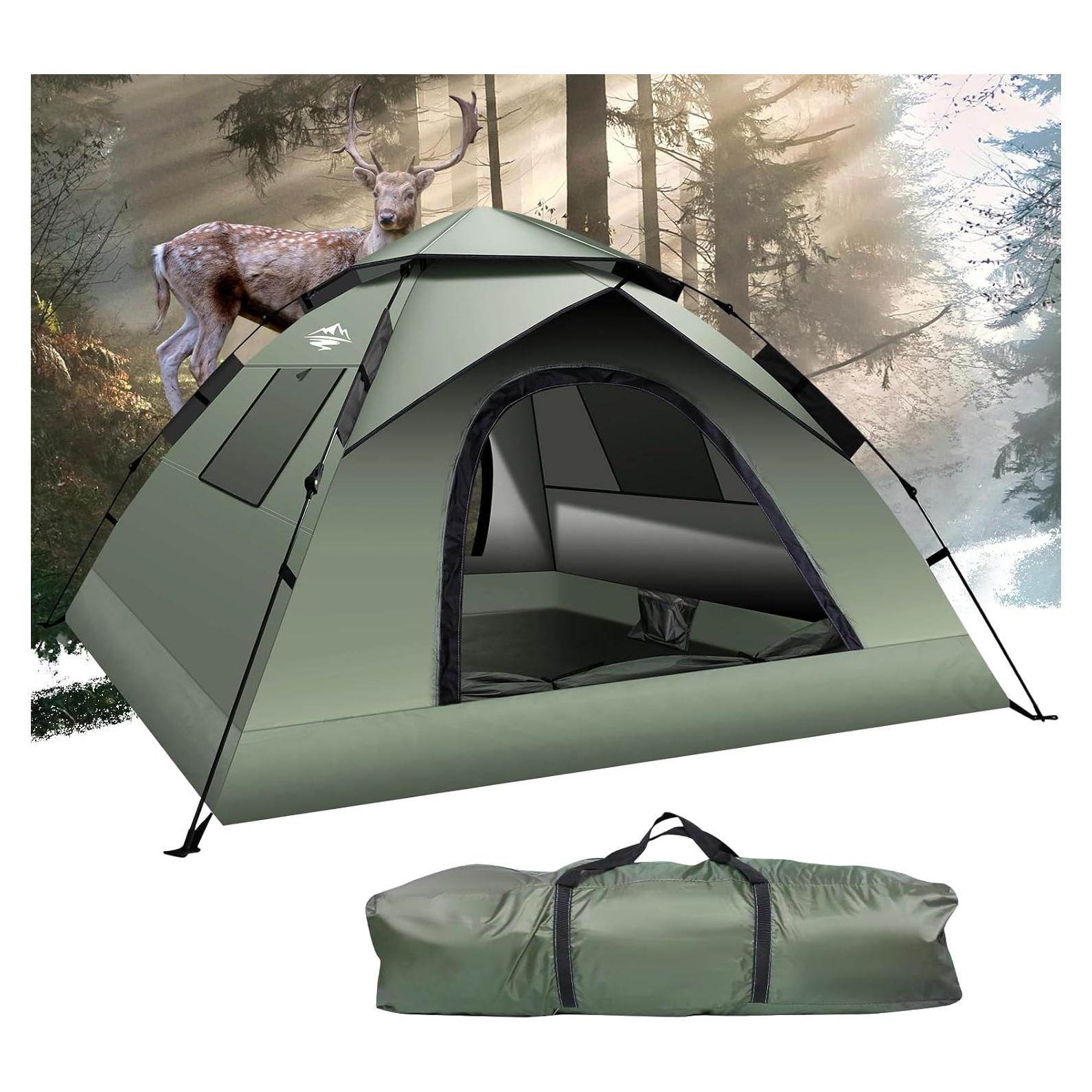 Carpa Instantánea Mimajor QBT00046 para 2-3 Personas Impermeable