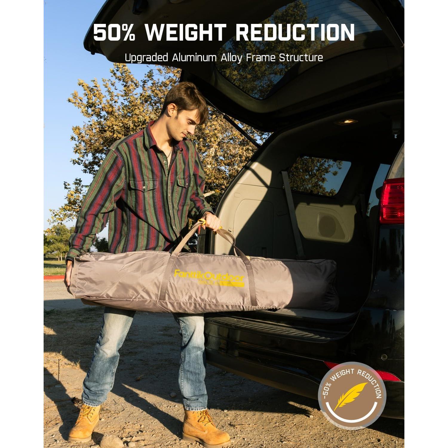 Carpa de Camping FanttikOutdoor Zeta C8 Air para 10 Personas