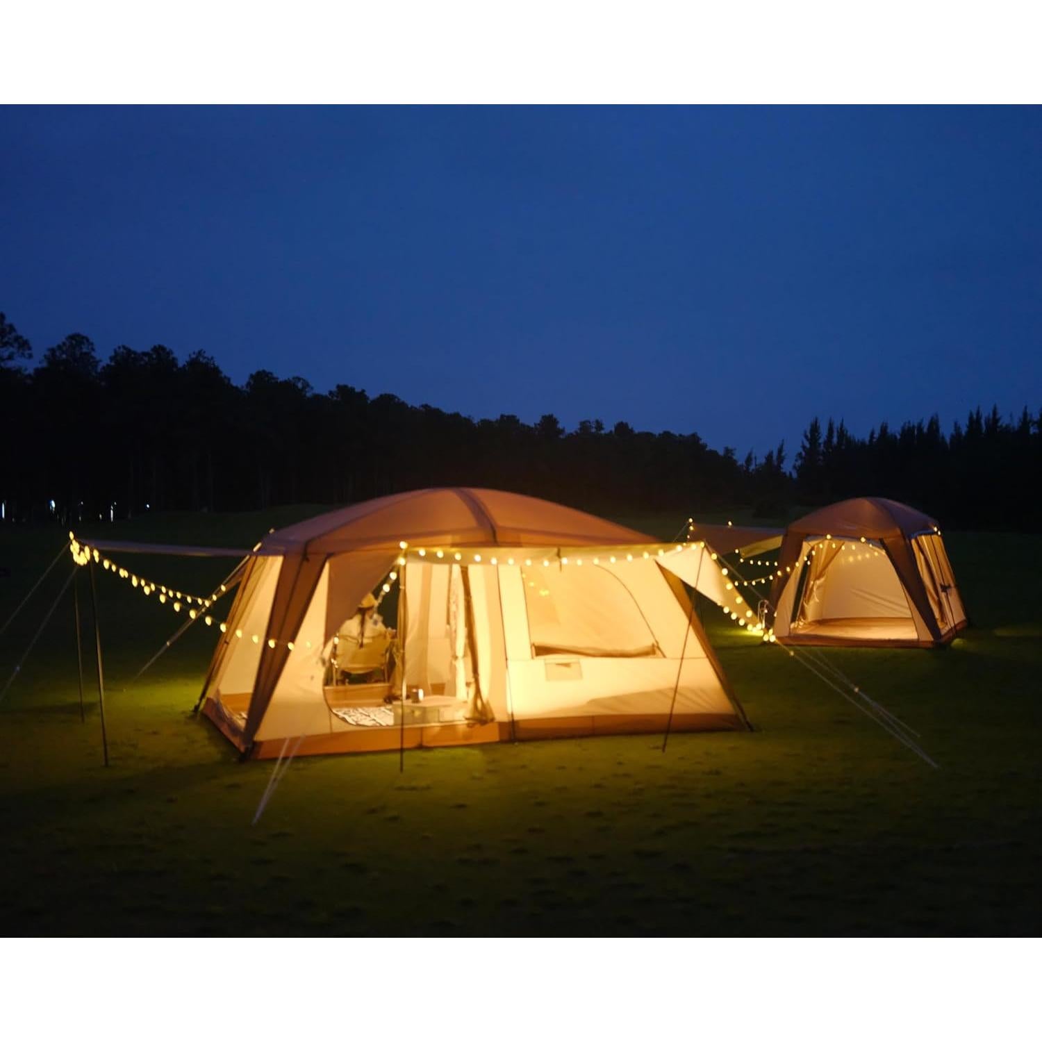 Carpa de Camping Vidalido para 8-10 Personas Impermeable