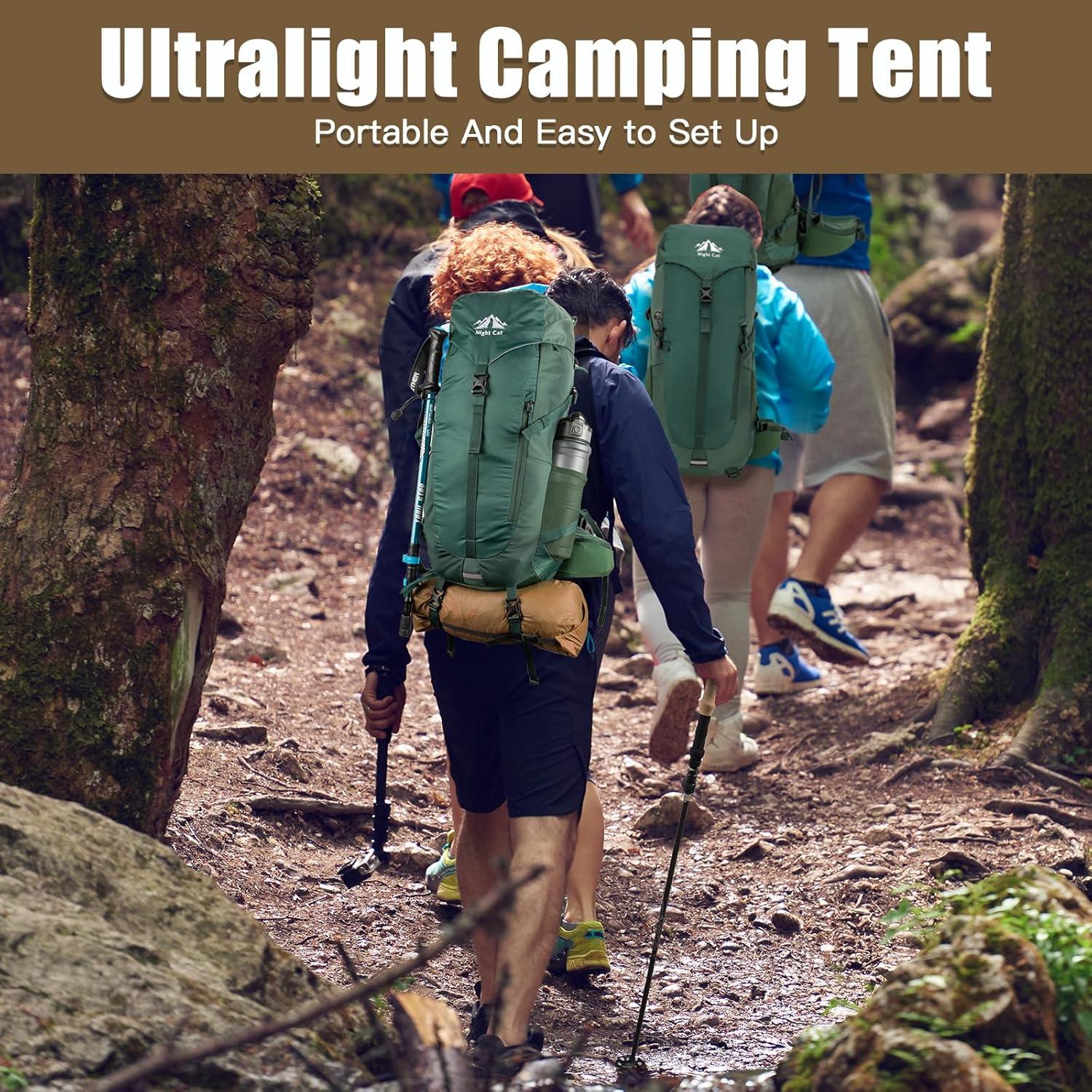 Tienda Ultraligera Night Cat ZP-U3 para 1 Persona Caqui