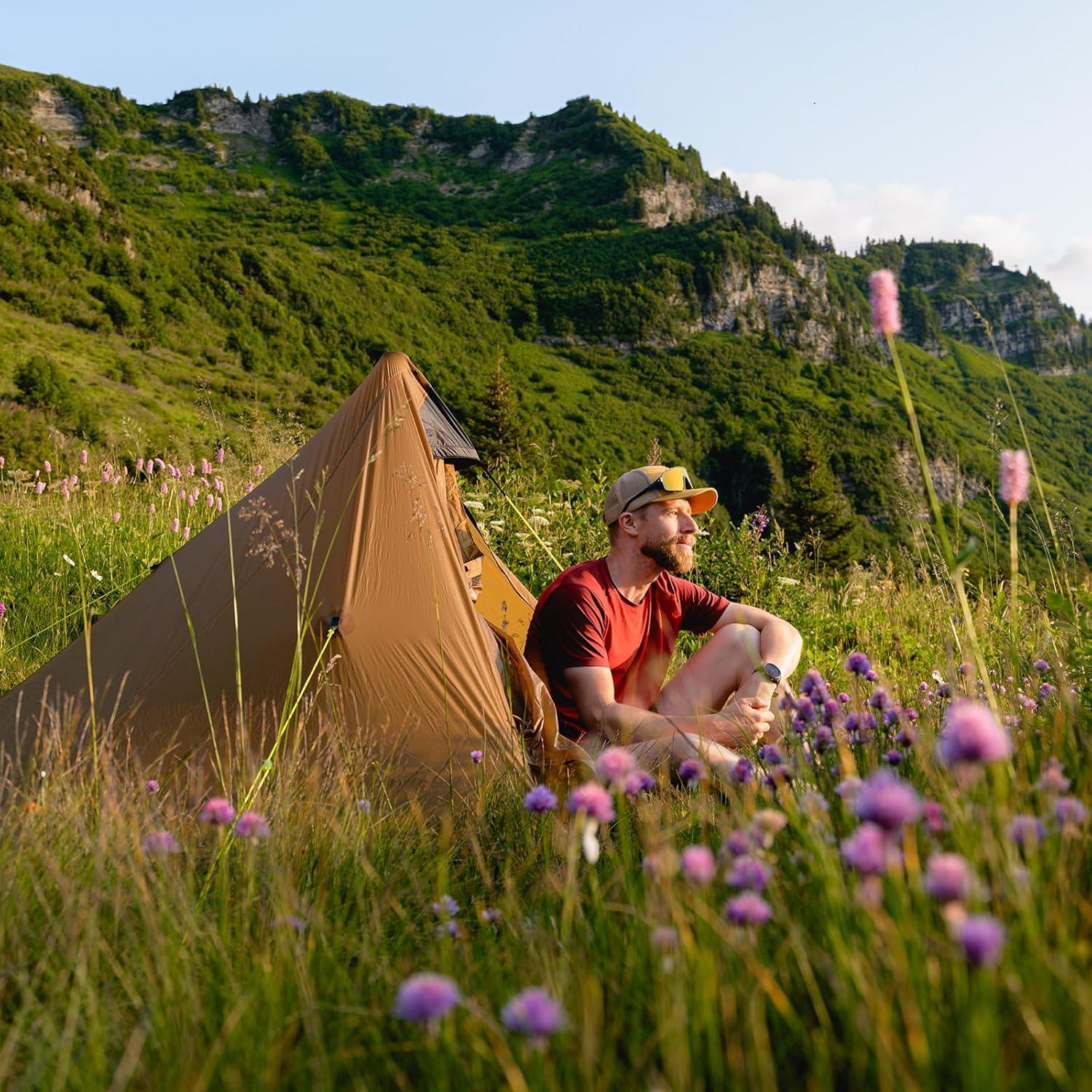 Tienda Ultraligera Night Cat ZP-U3 para 1 Persona Caqui