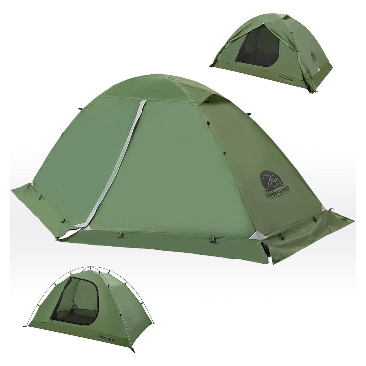 Tienda de Camping 1 Persona Underwood Aggregator 4 Estaciones