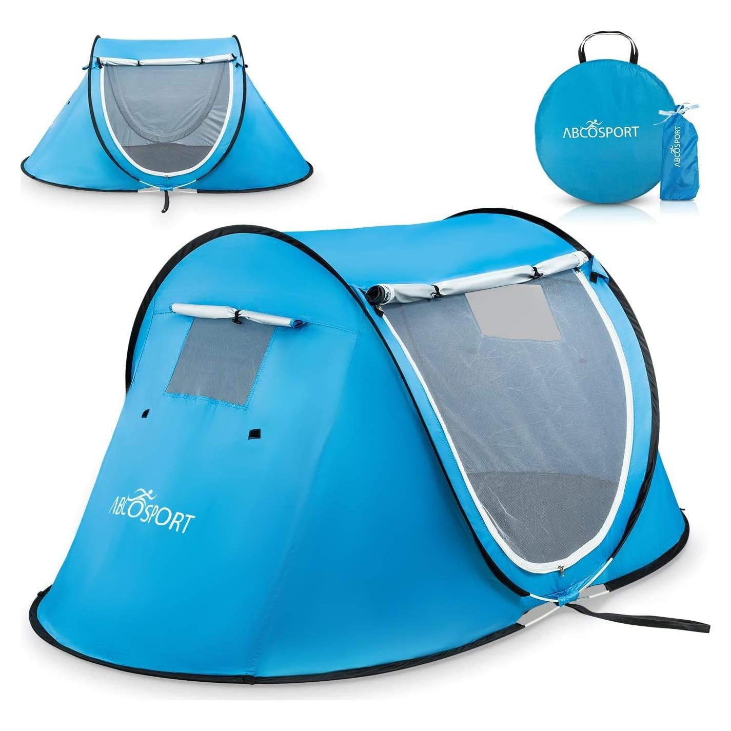 Carpa Pop Up Abco Tech para 2 Personas - Resistente al Agua y UV