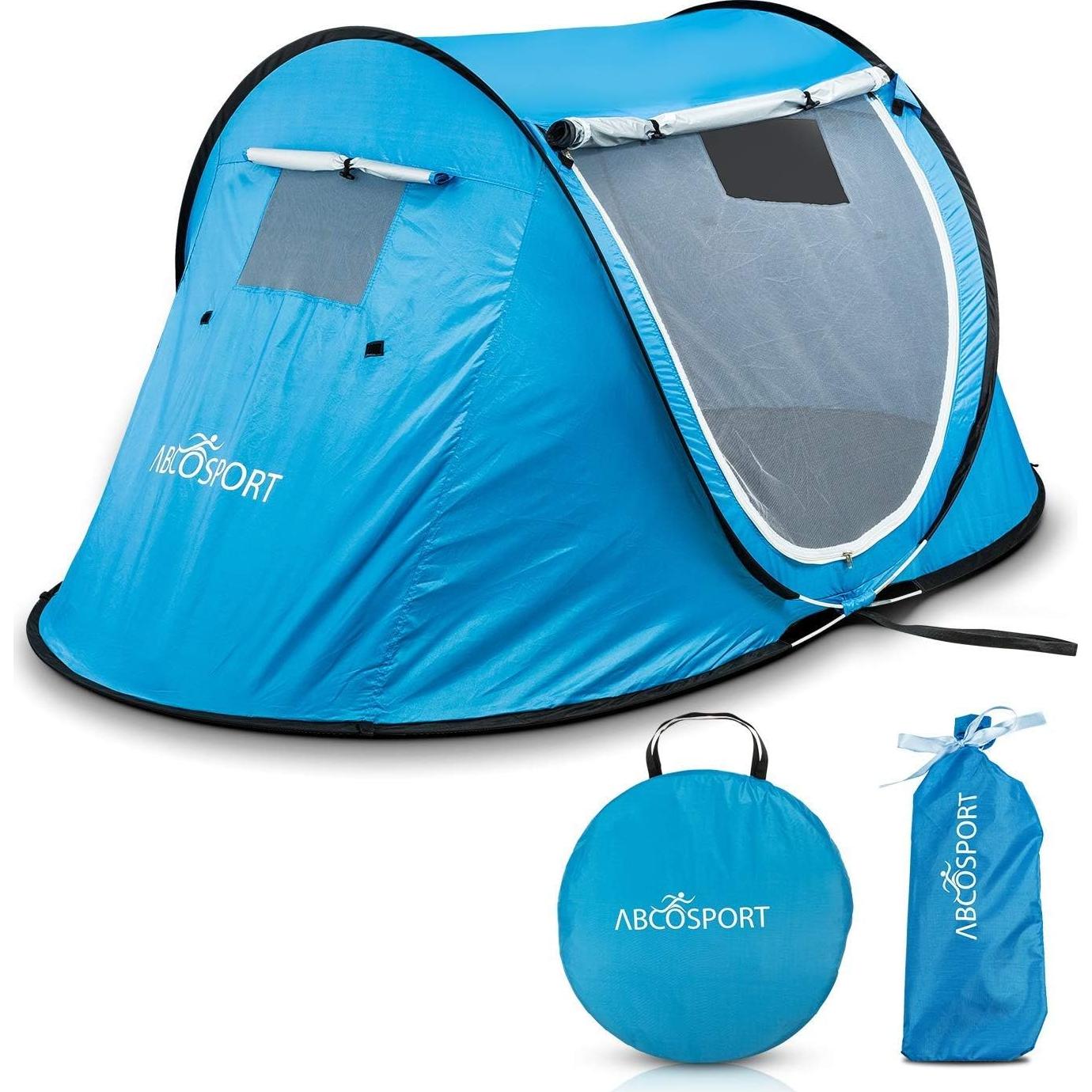 Carpa Pop Up Abco Tech para 2 Personas - Resistente al Agua y UV