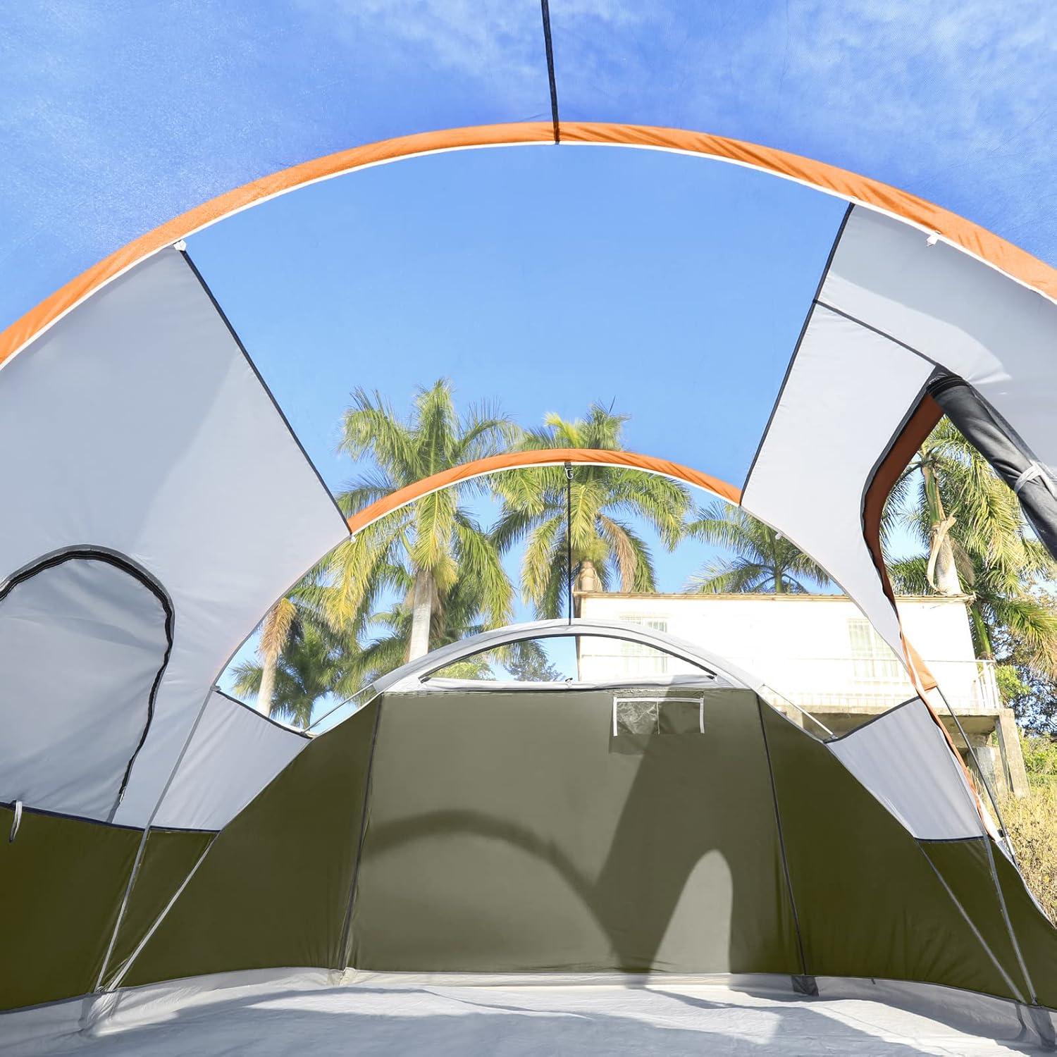 Tienda de Camping CAMPROS CP para 10 Personas Impermeable