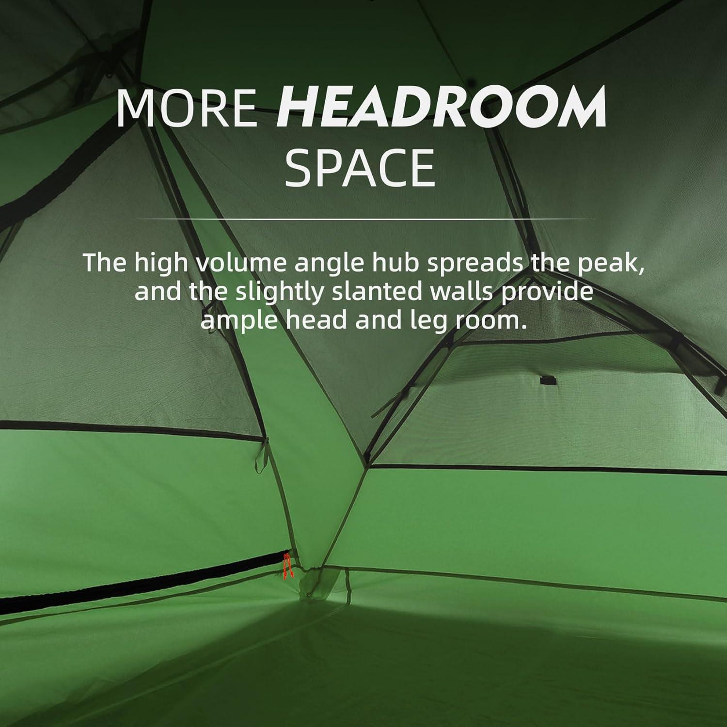 Tienda de Camping Clostnature Taurus para 2 Personas - Impermeable y Ligera