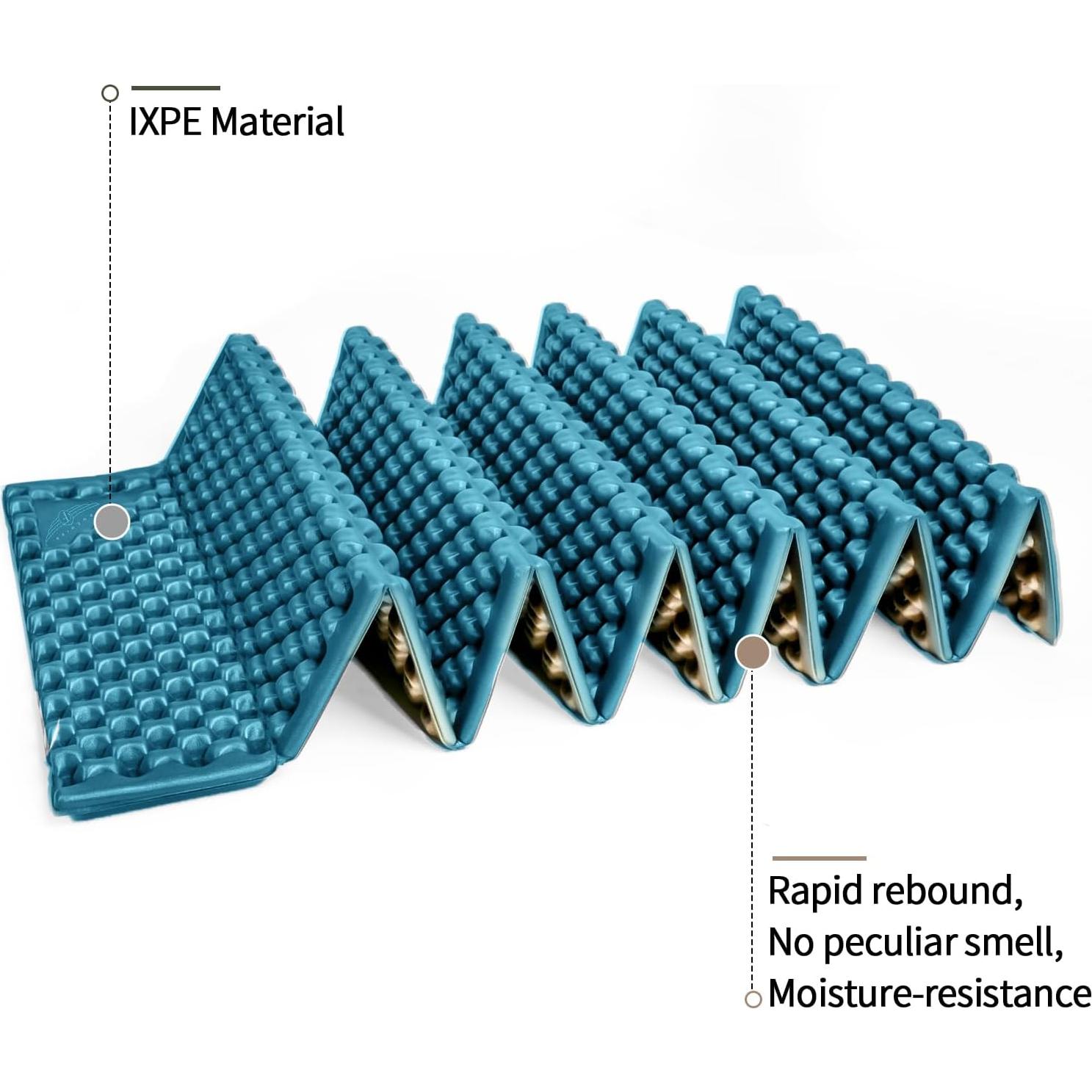 Almohadilla de Espuma Plegable FOCHIER F FM1027 190x51cm Azul