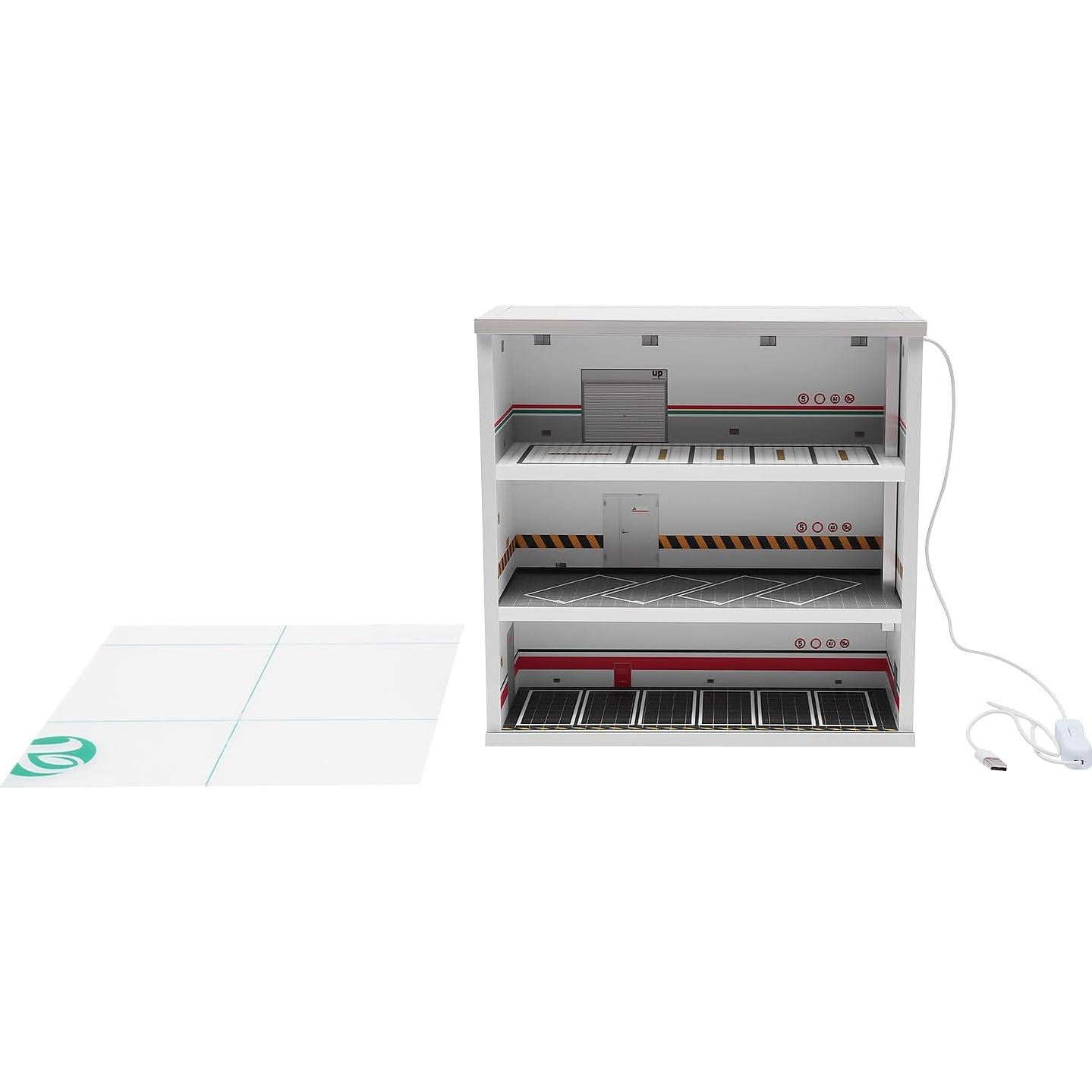 Estuche de Exhibición de Automóviles 1:64 GANISM LED 15 Espacios