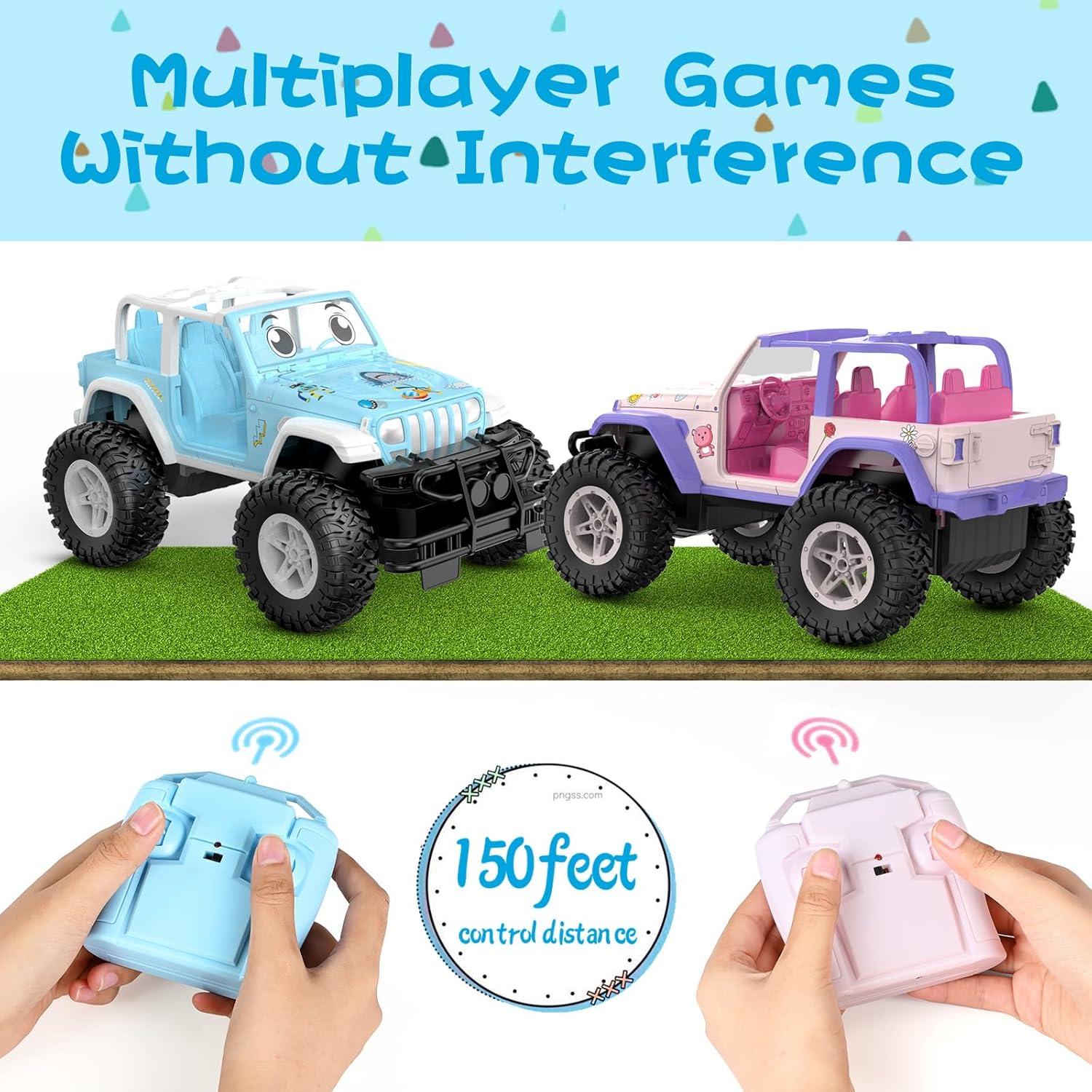 Coche RC NQD Azul Escala 1:16 80 Min Juguete Niños