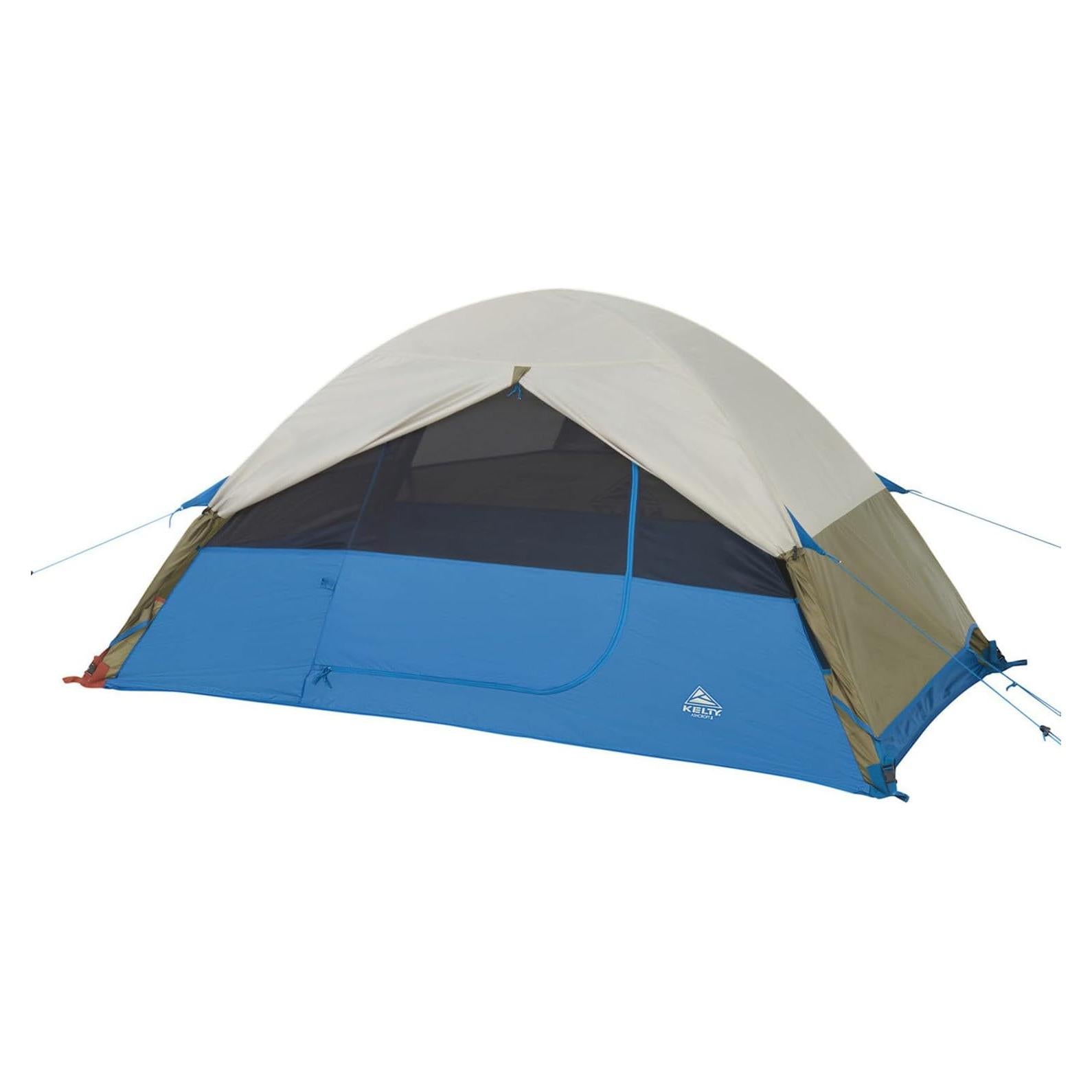 Tienda de Camping Kelty Ashcroft 1P Azul - Lluvia Completa
