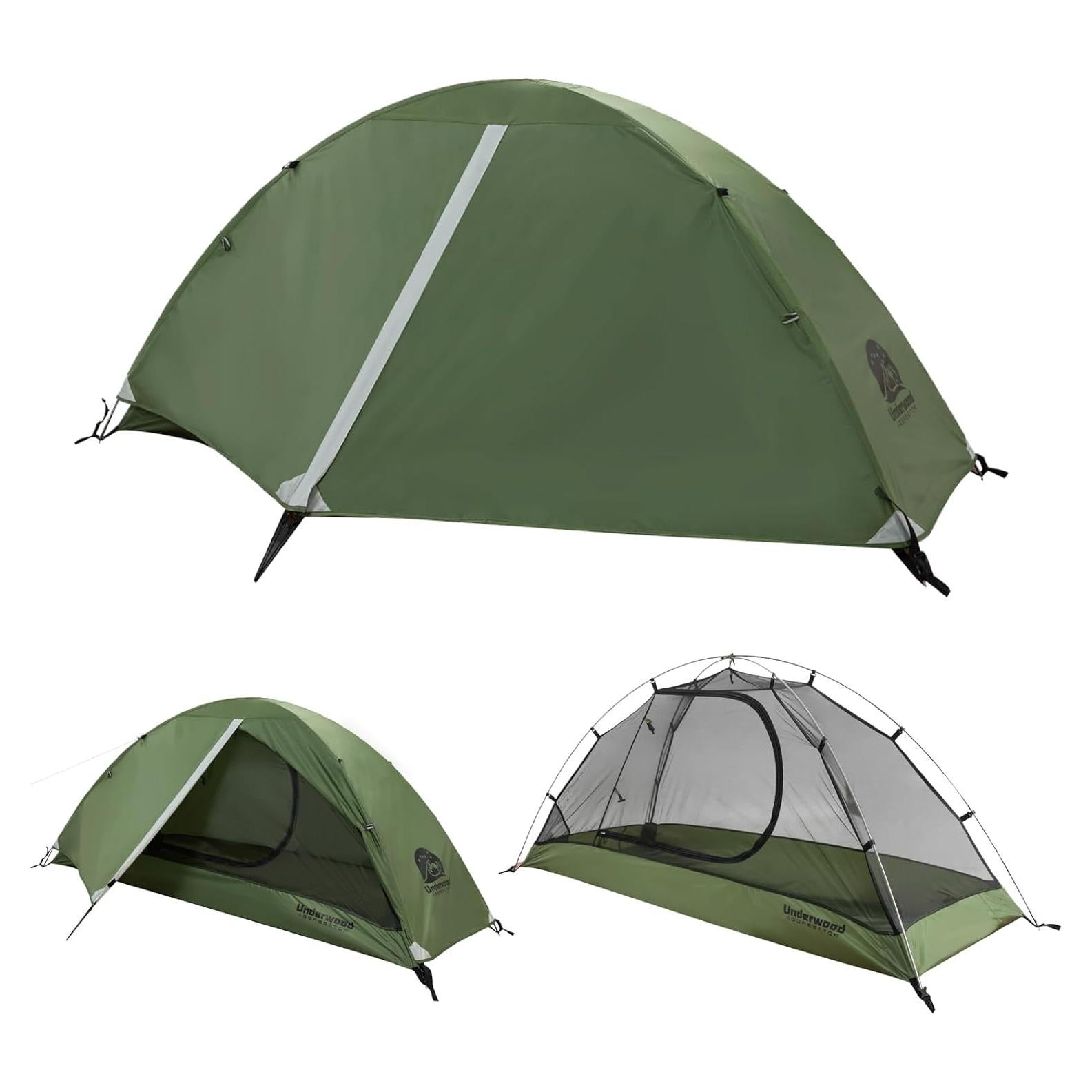 Tienda de Camping Ultraligera Underwood para 1 Persona 3 Temporadas