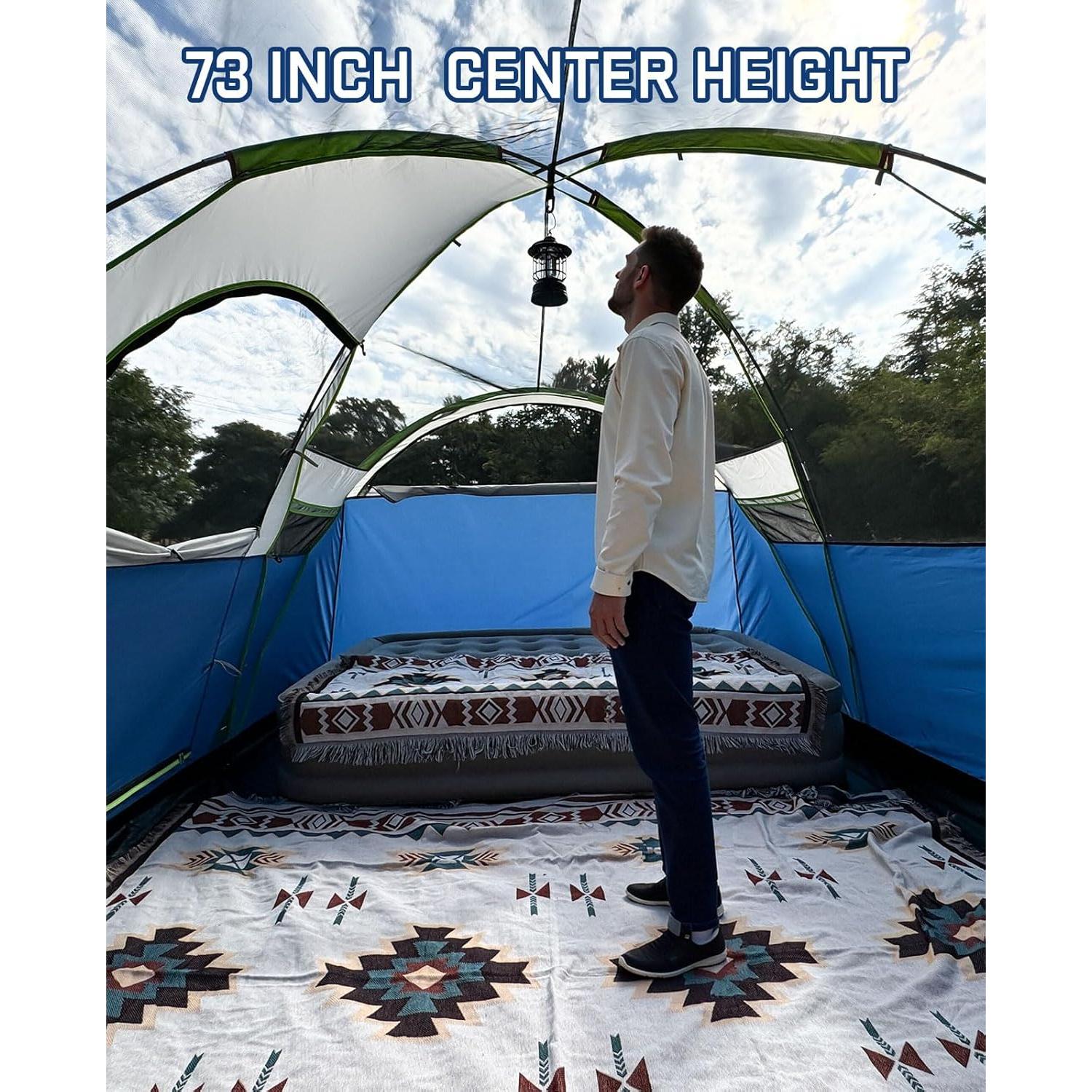 Tienda de Camping Loyeahcamp LYP-TENT-8P para 8 Personas